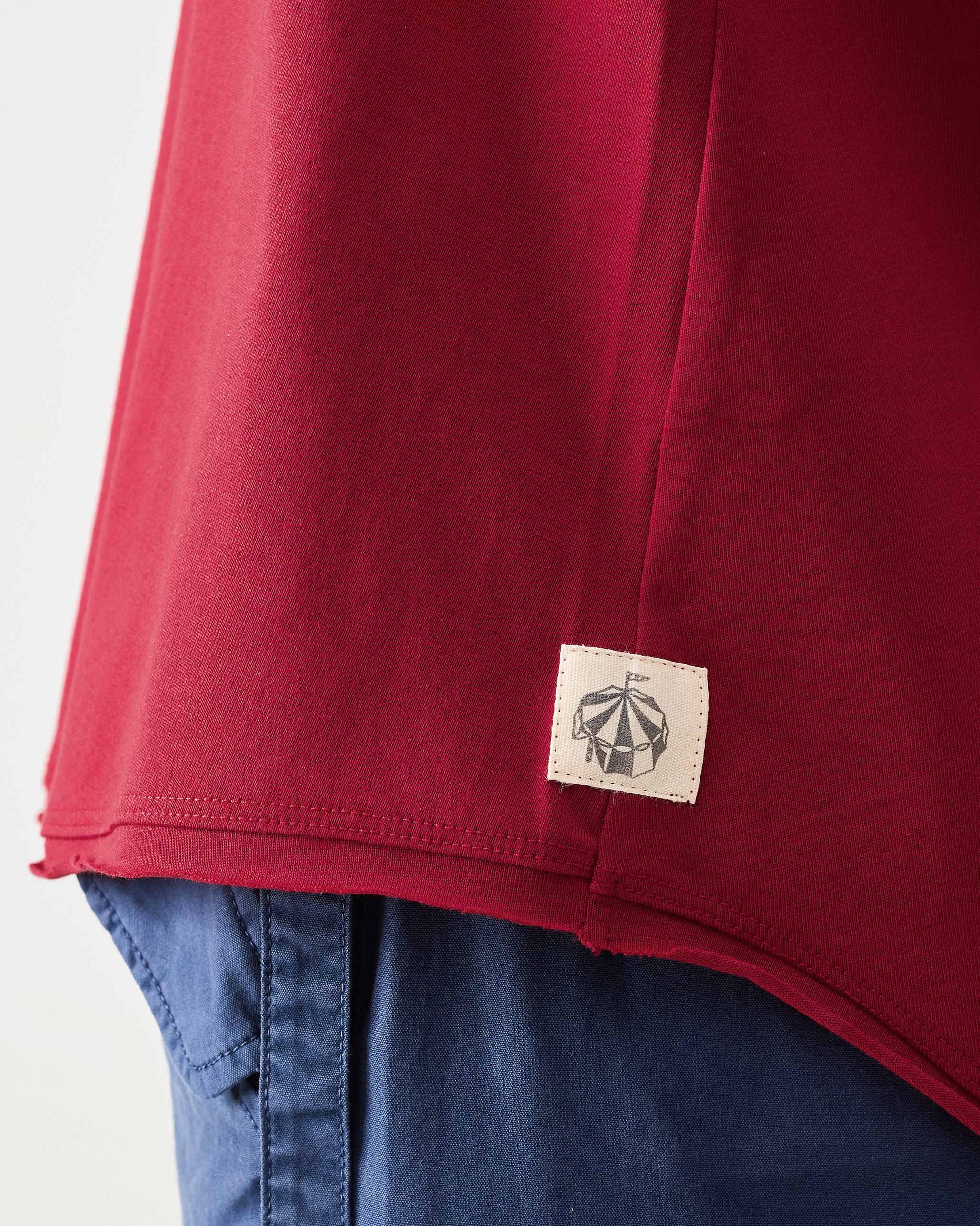 Ukiyo Racerback Top - Red - Image 4