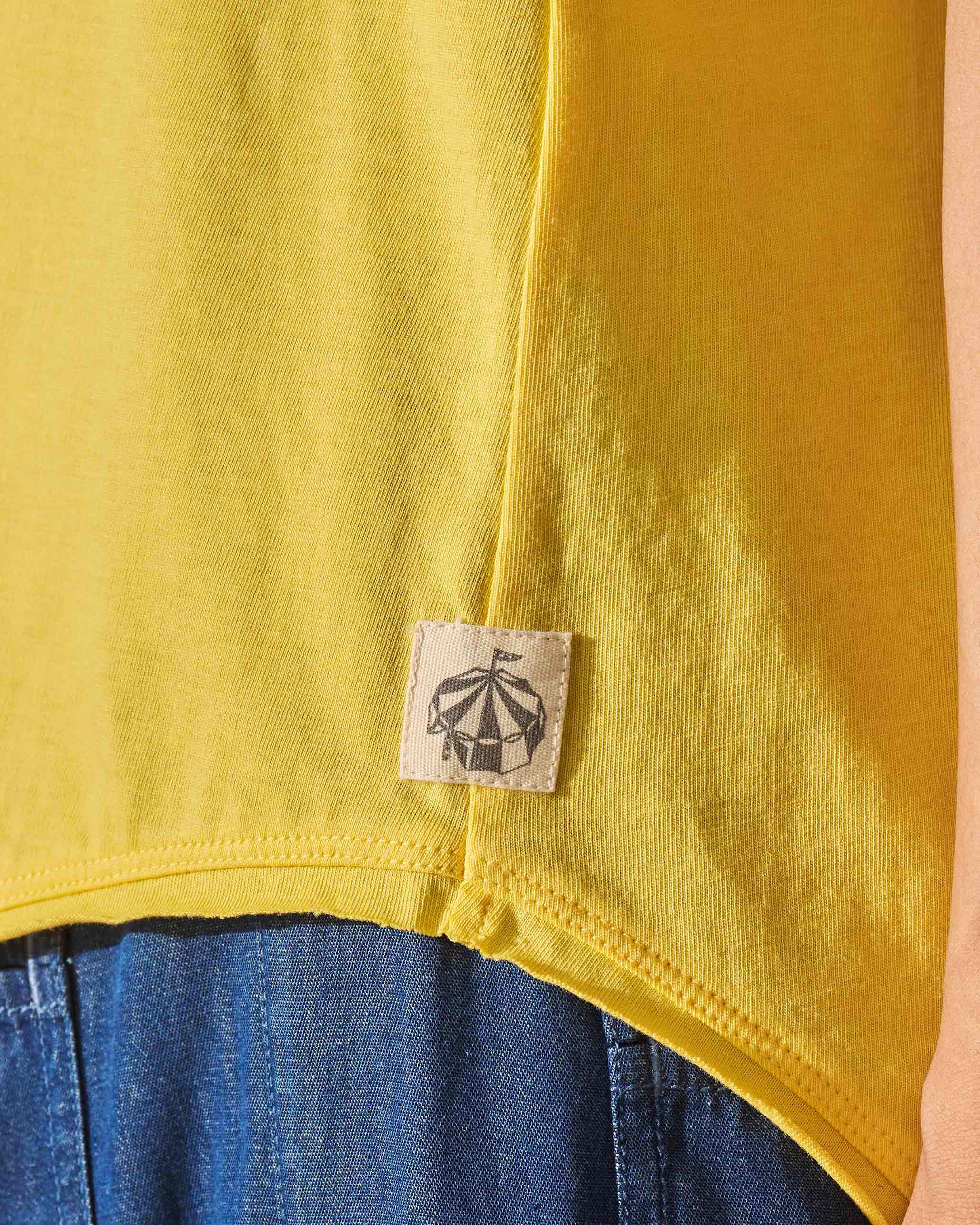 Ukiyo Racerback Top - Yellow - Image 3