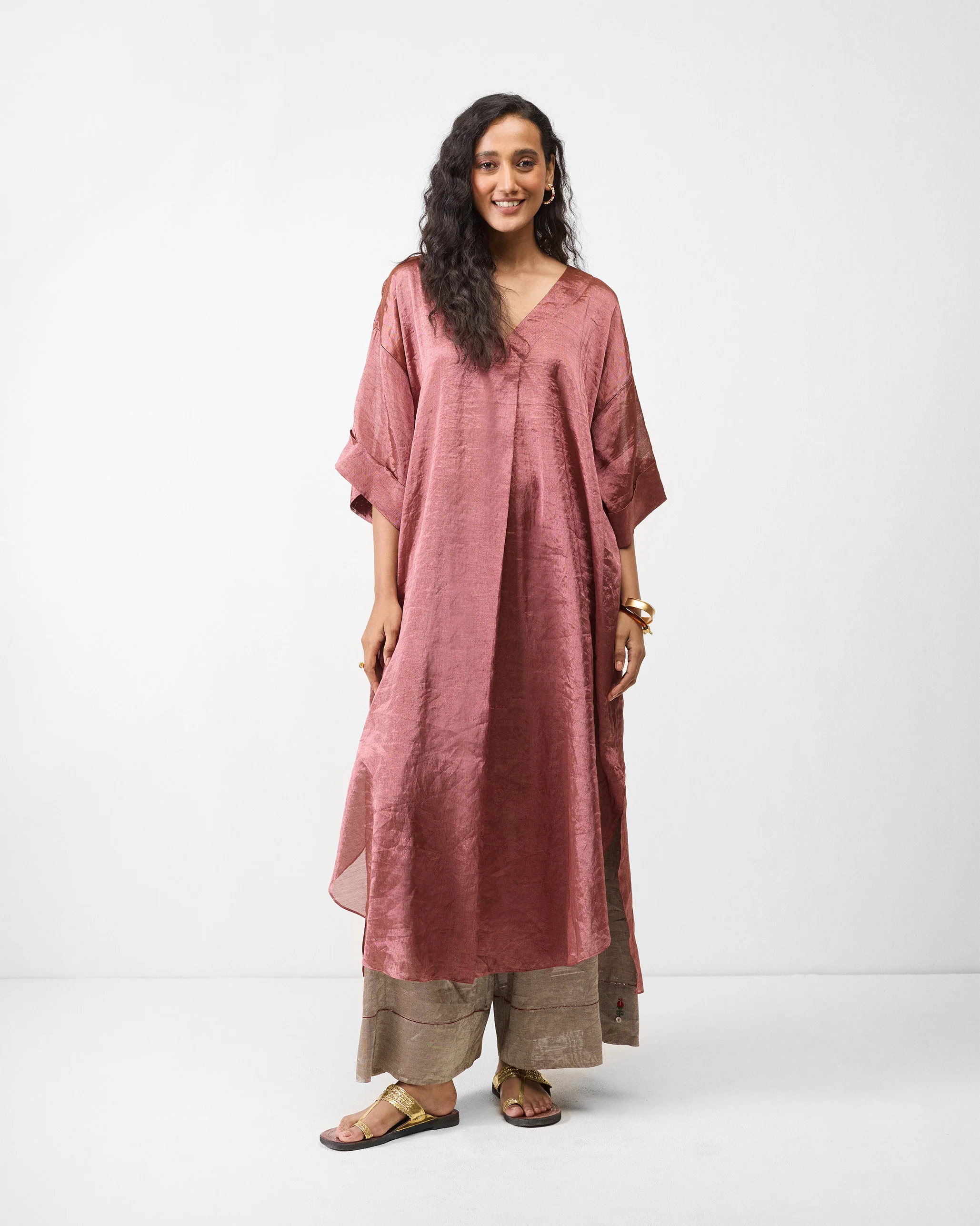Uma Kaftan - Pink - Image 4