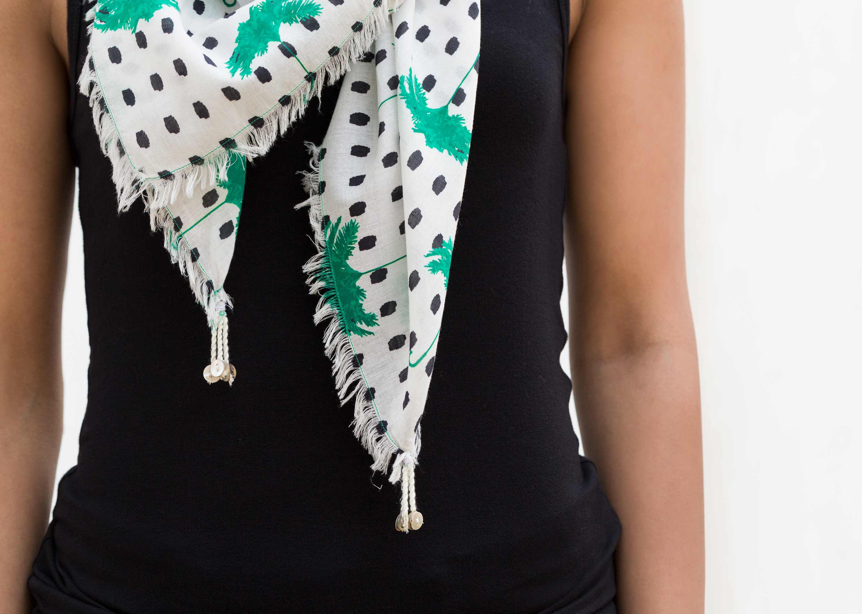 Umbrella Palm Scarf - Image 3