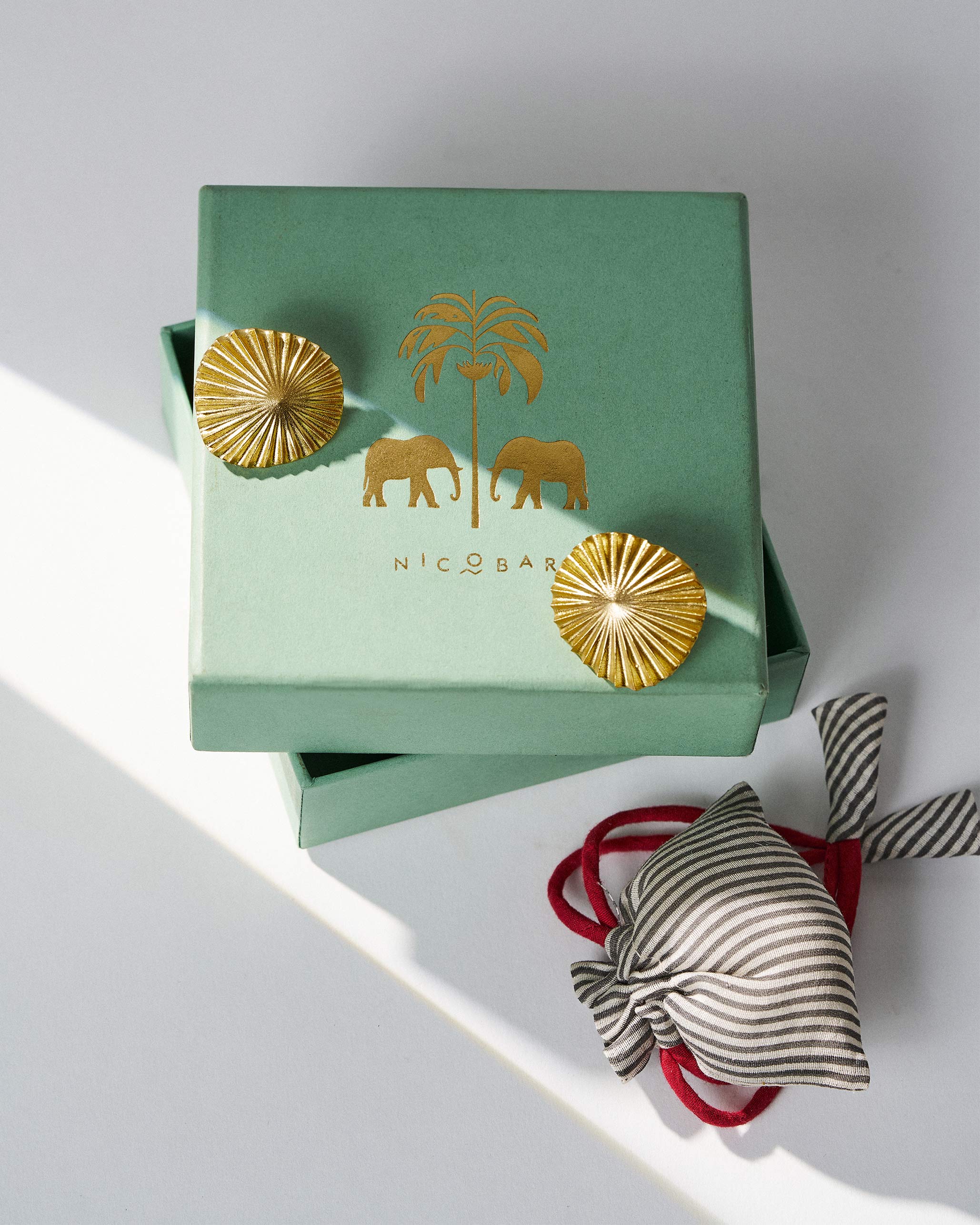 Umbrella Studs - Gold - Image 5