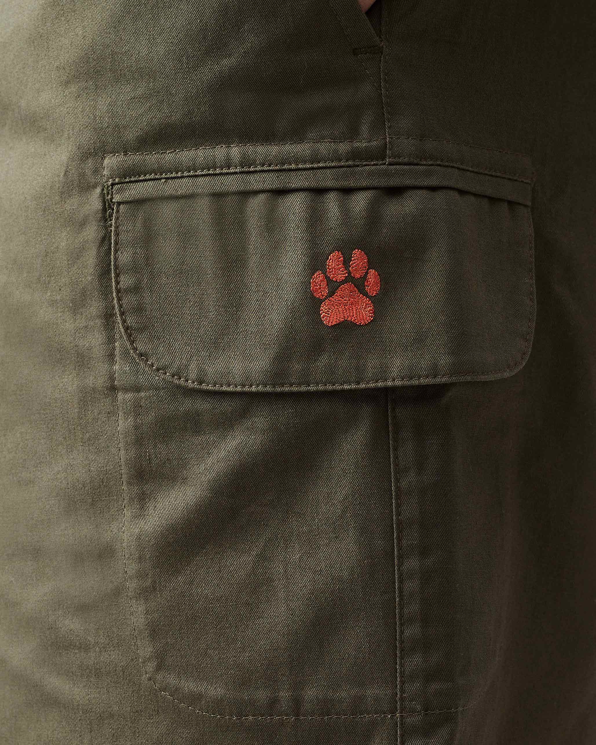 Utility Shorts - Olive - Image 4