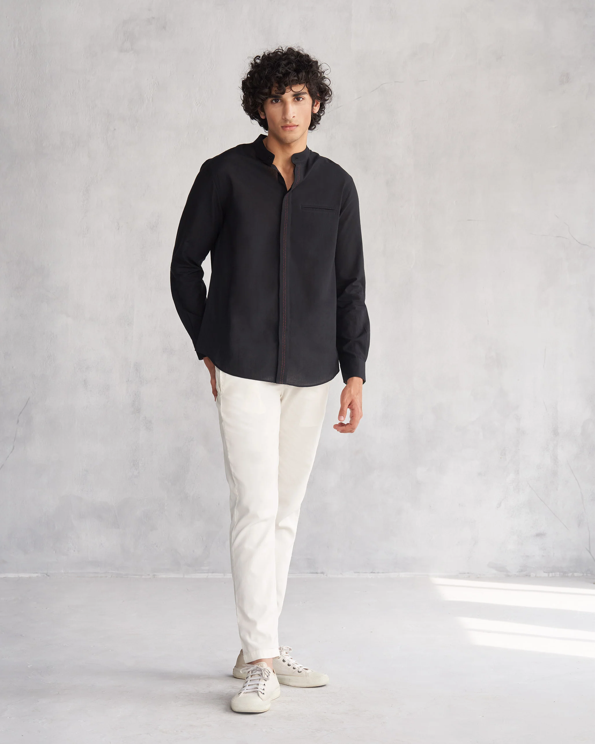 Valley Shirt - Black - Image 7
