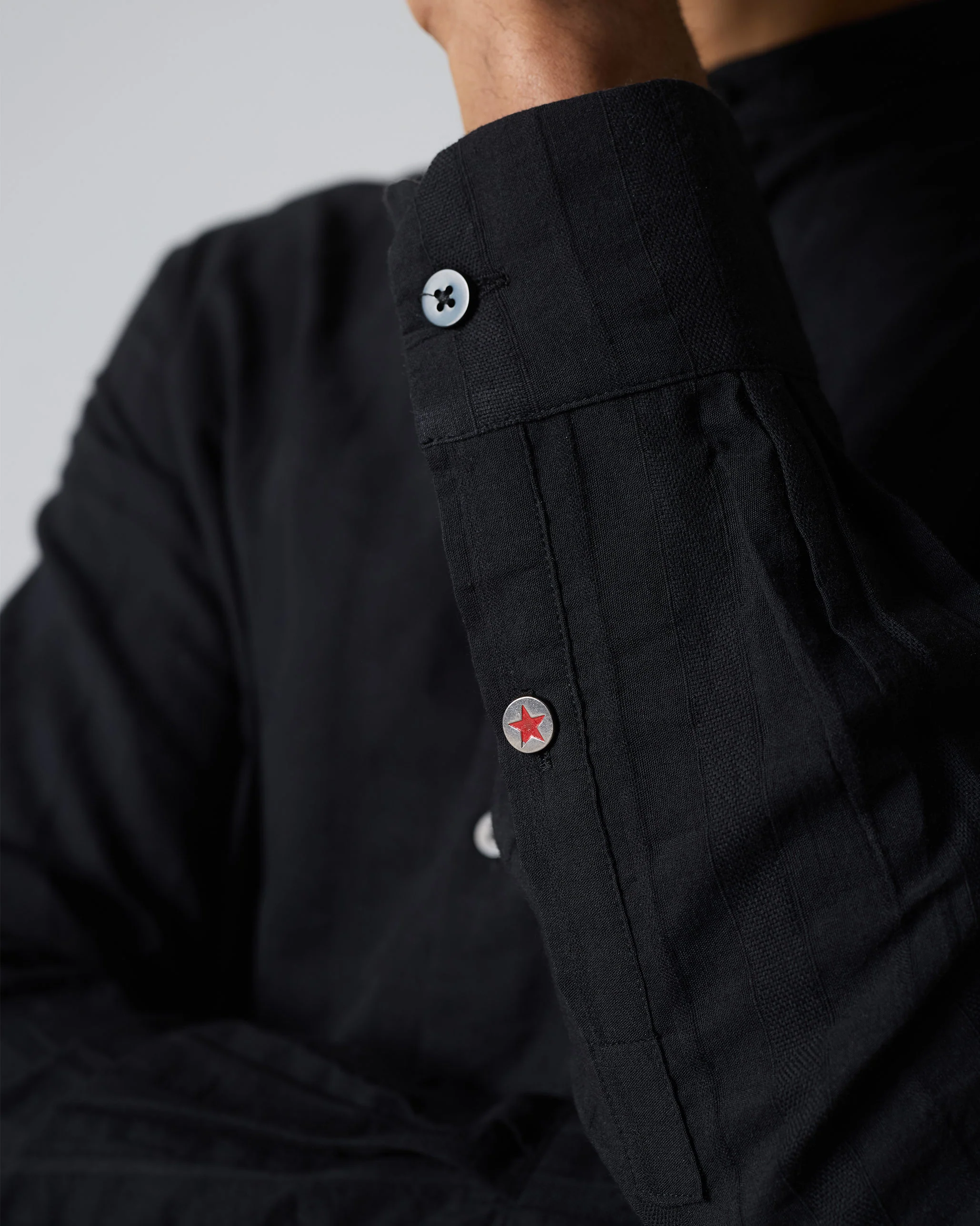 Varkala Shirt - Black Stripes - Image 6