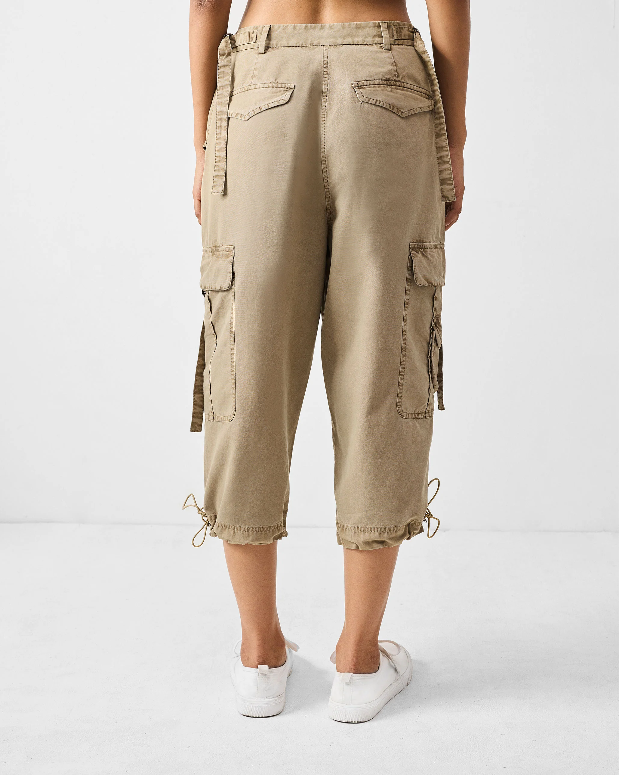 Vellore Capris - Khaki - Image 2