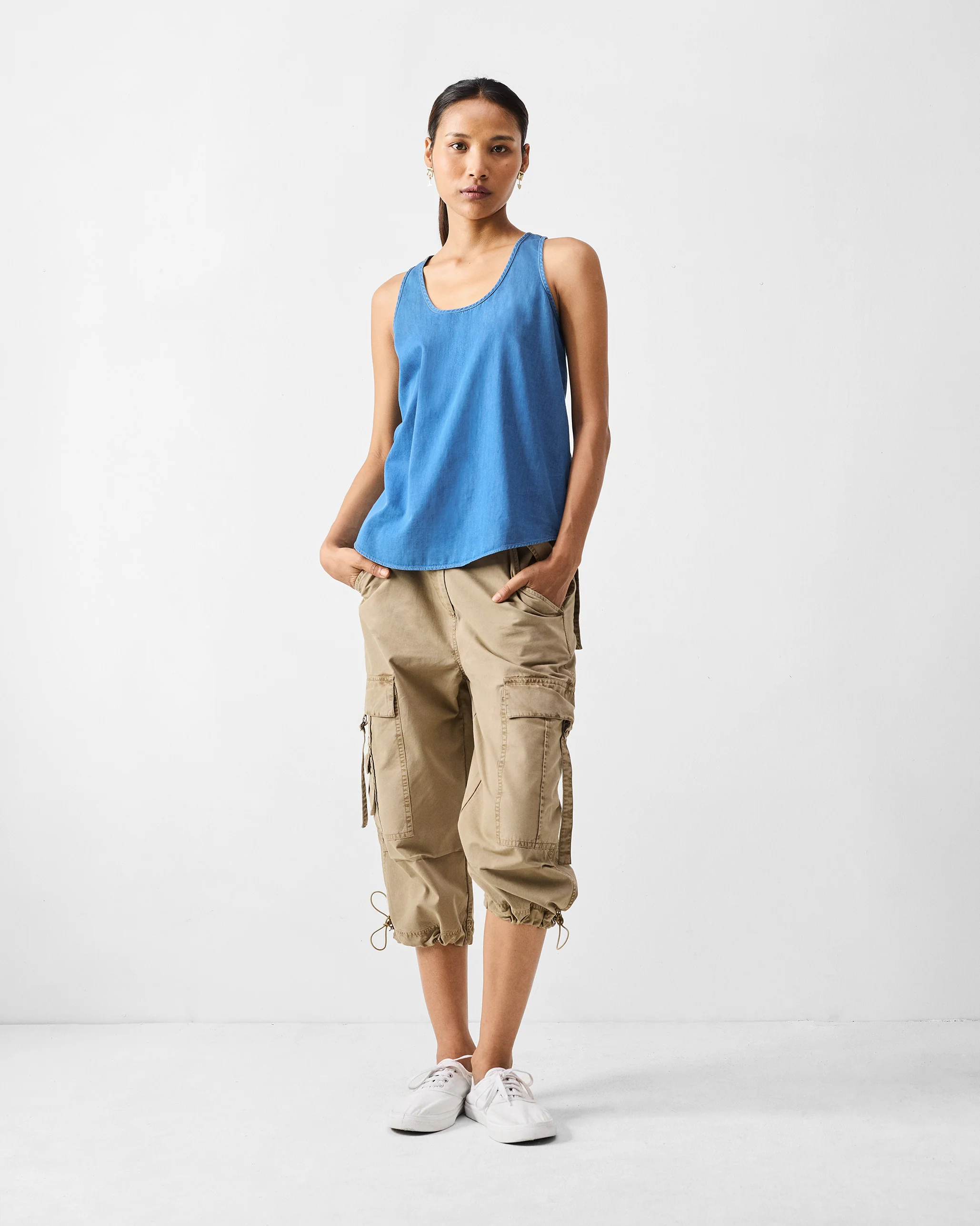 Vellore Capris - Khaki - Image 6