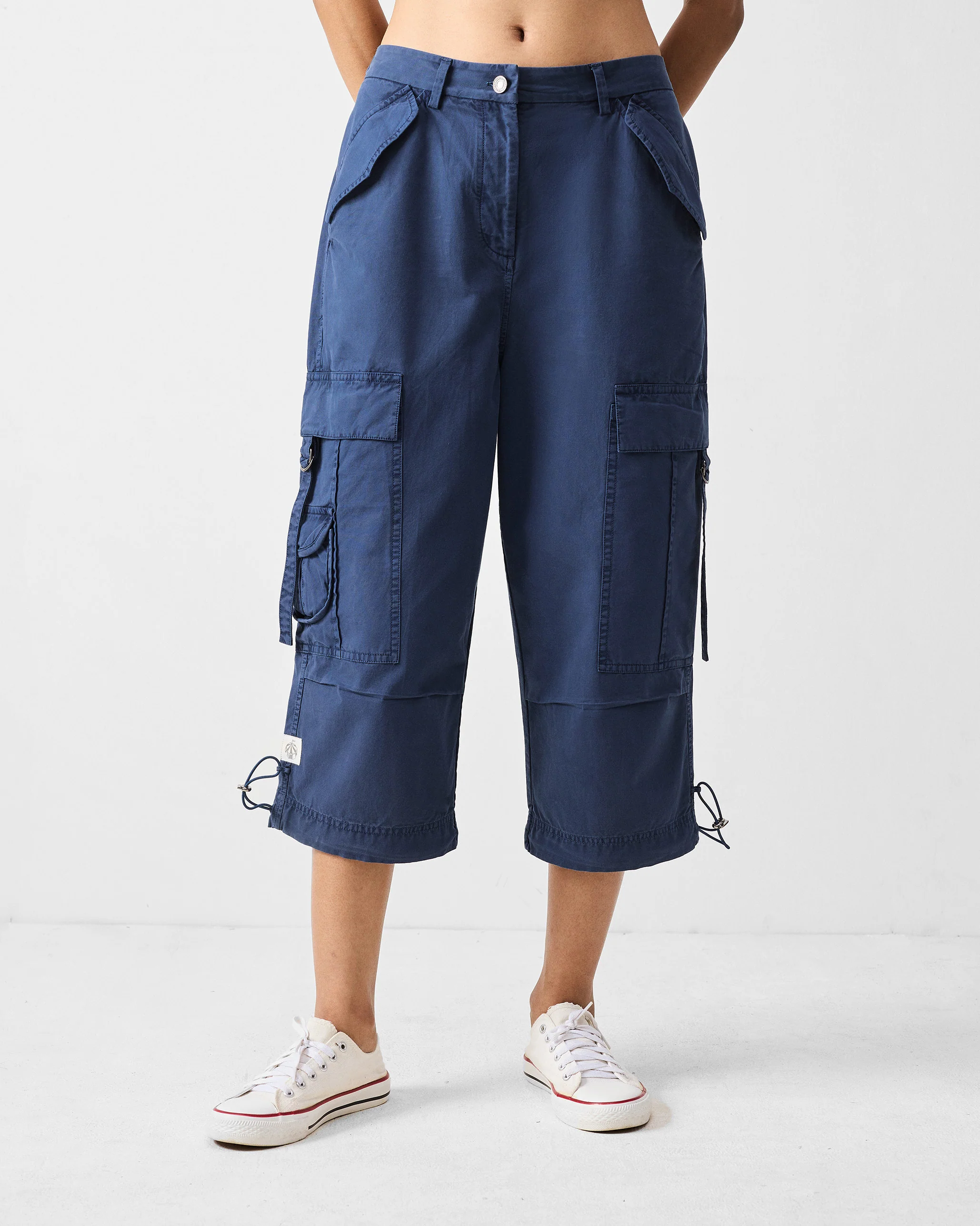 Vellore Capris - Navy - Image 2