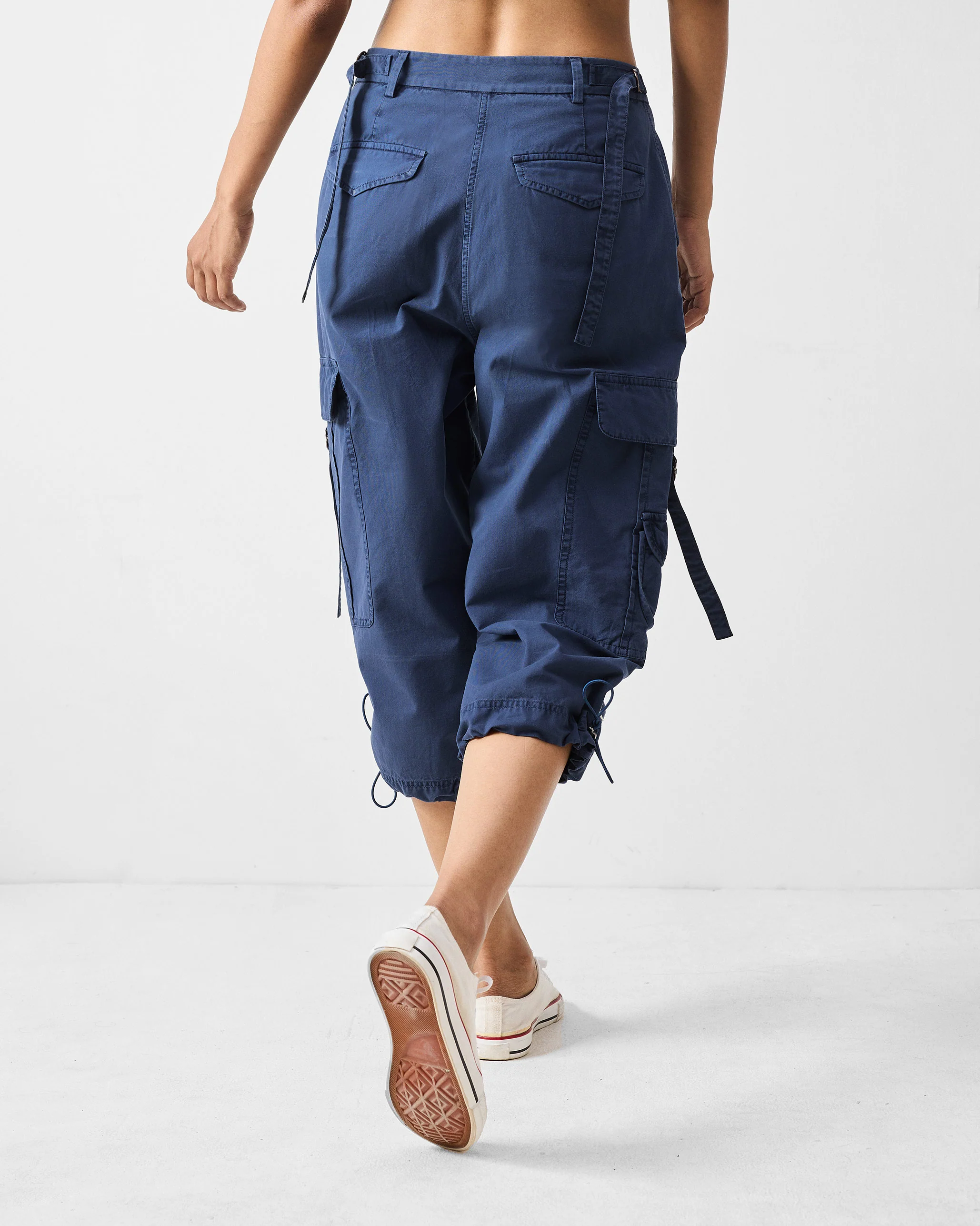 Vellore Capris - Navy - Image 3