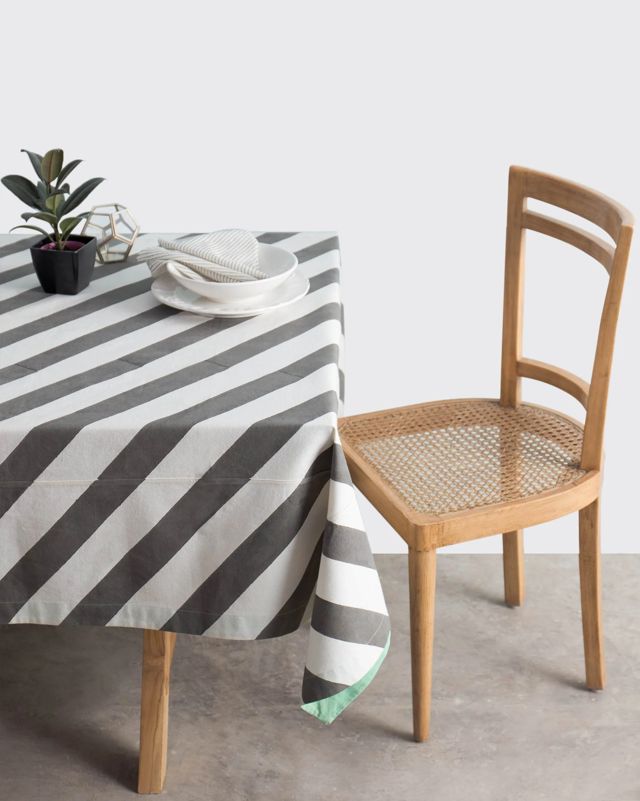 Verandah Candy Stripe Table Cloth Large - Image 2