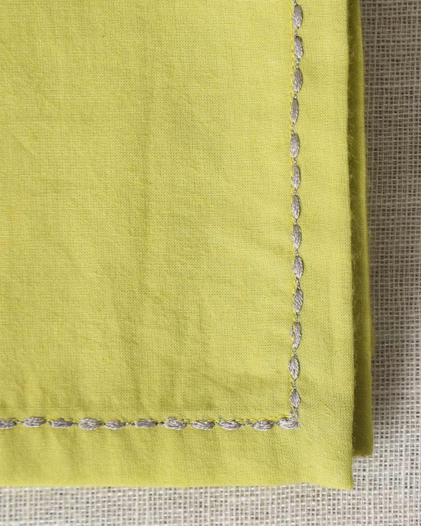 Verandah Cocktail Napkins (Set of 6) - Lime - Image 2