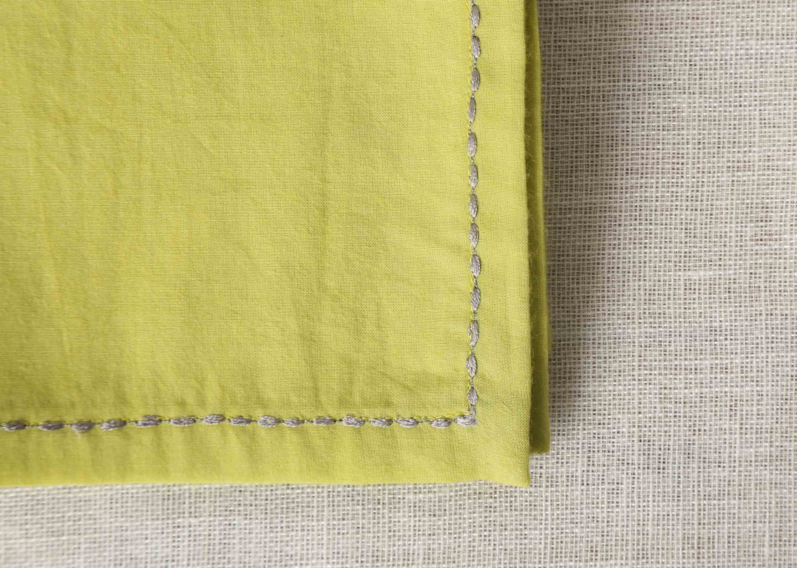 Verandah Cocktail Napkins (Set of 6) - Lime - Image 3