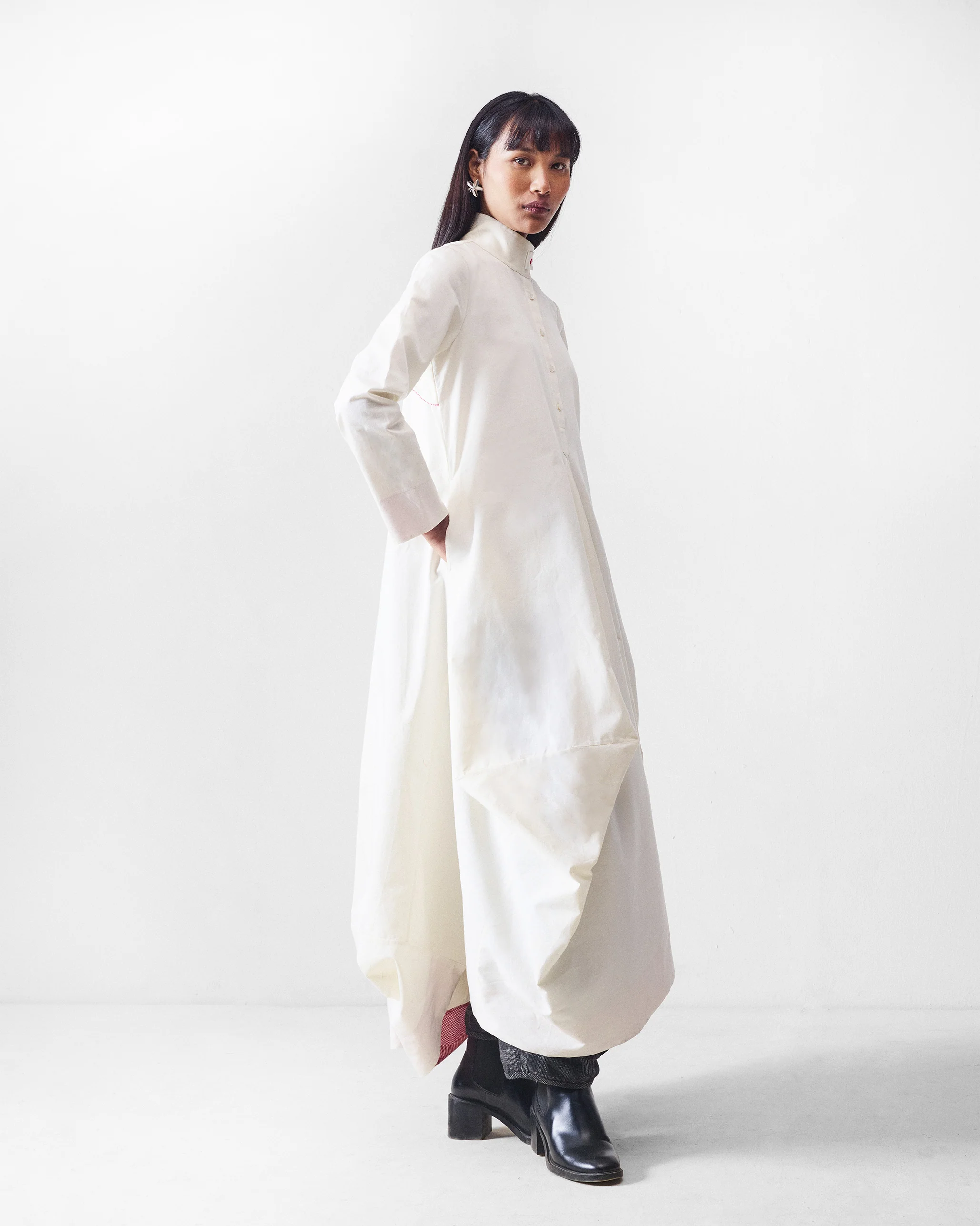 Vestige Kurta - Ivory - Image 2