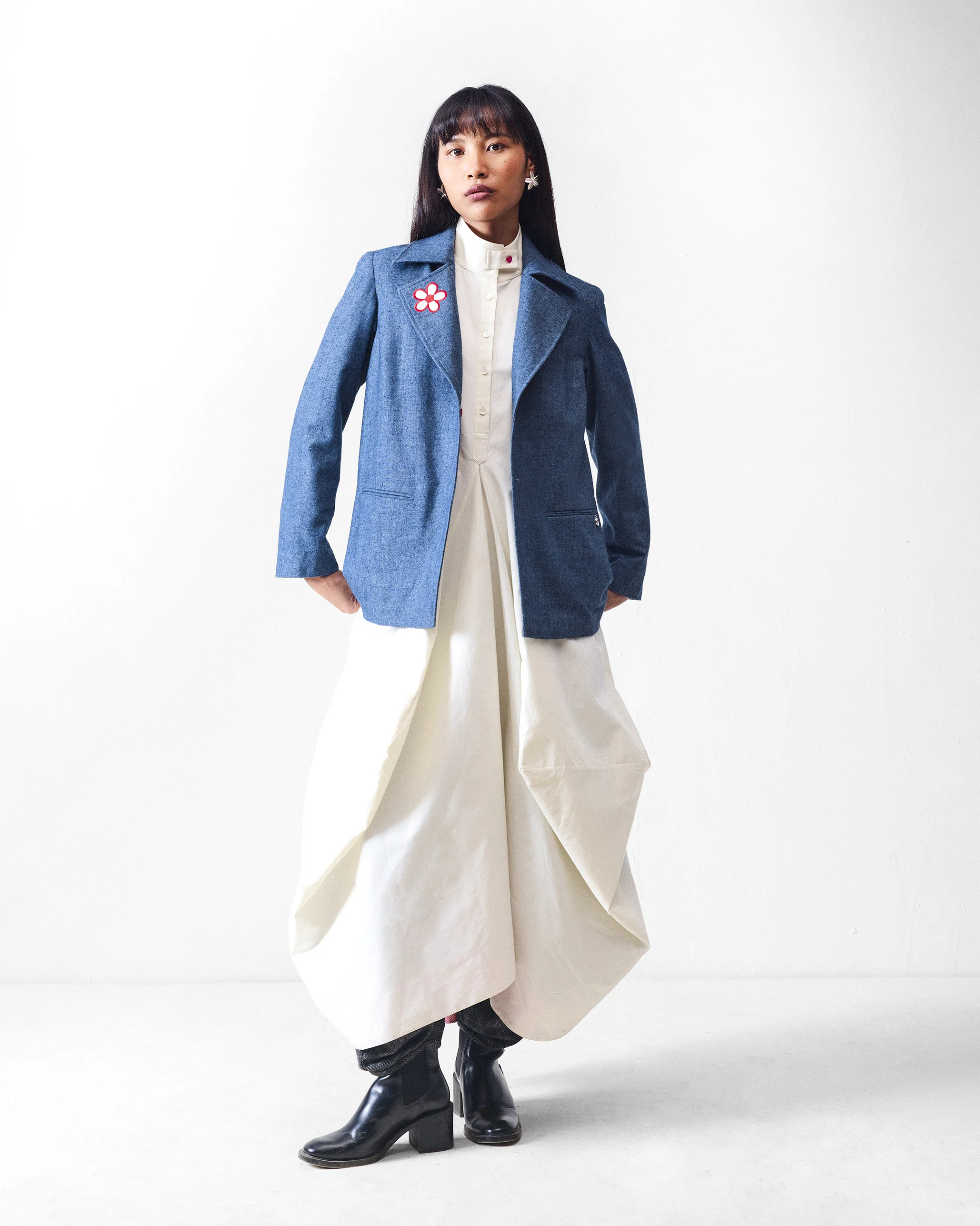 Vestige Kurta - Ivory - Image 8