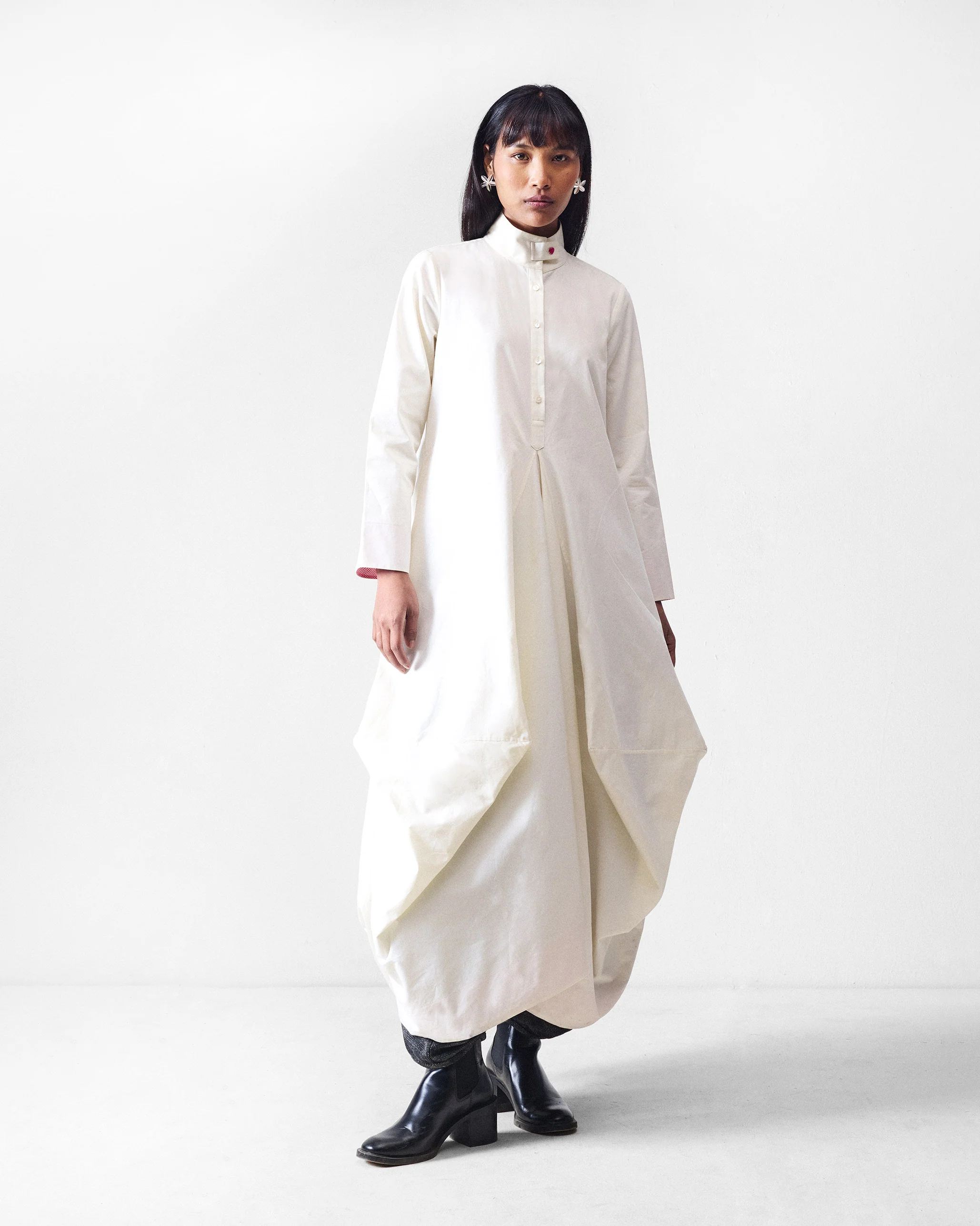 Vestige Kurta - Ivory - Image 9