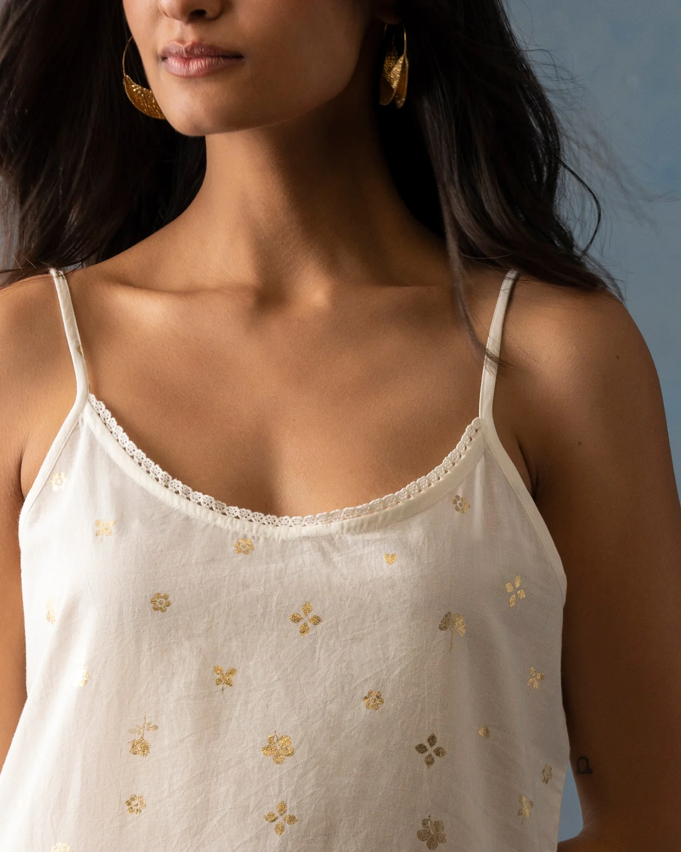 Vintage Camisole Slip - Ivory - Image 2