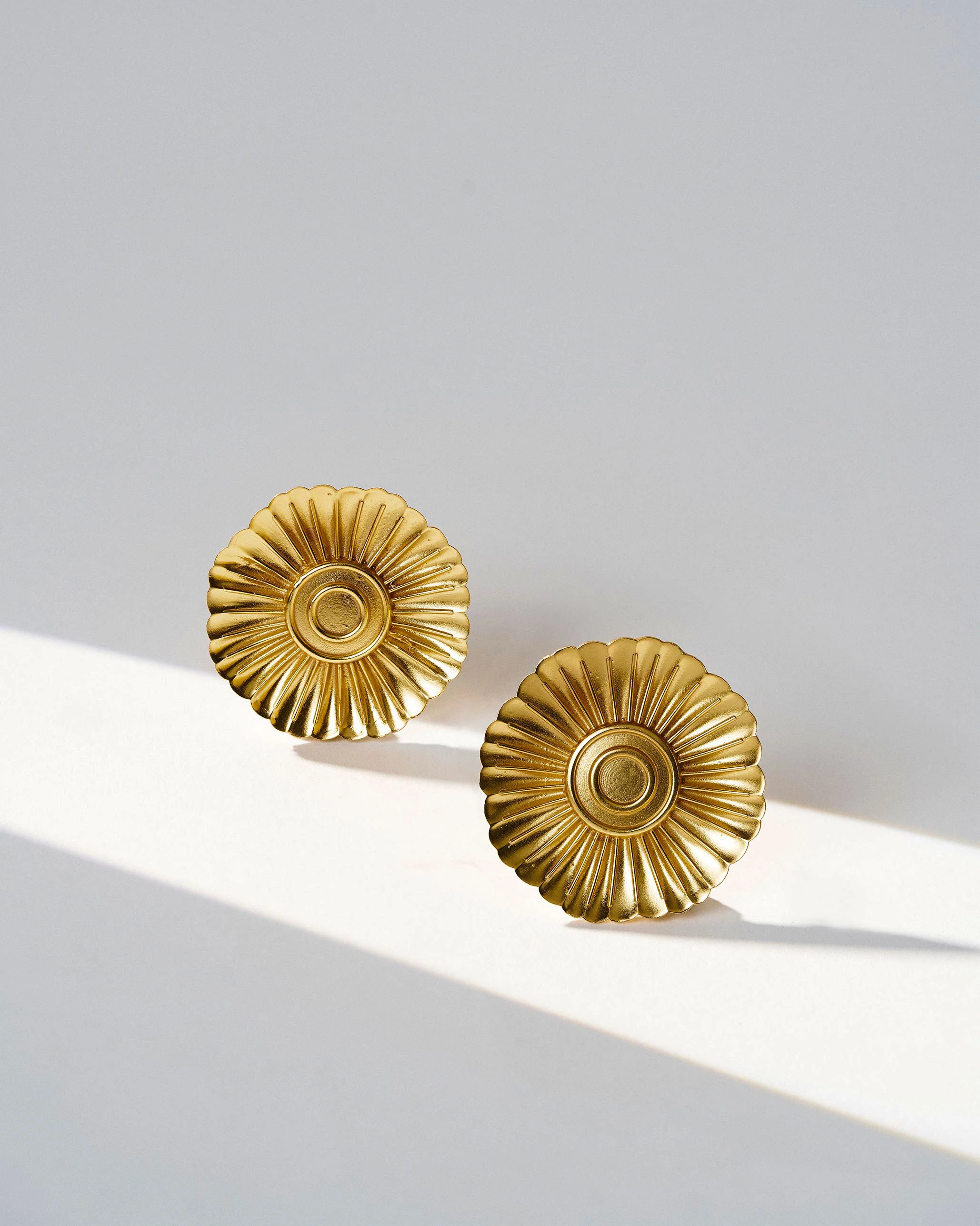 Vintage Studs - Gold - Image 2