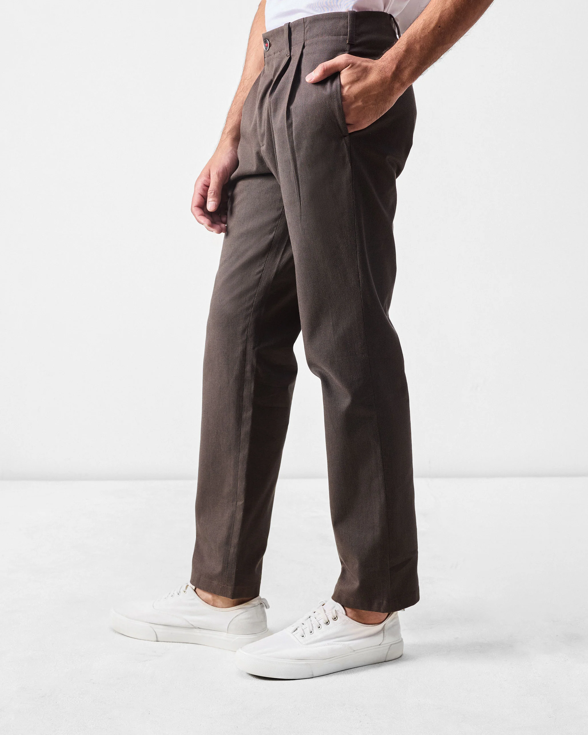 Vintage Trousers - Brown - Image 2