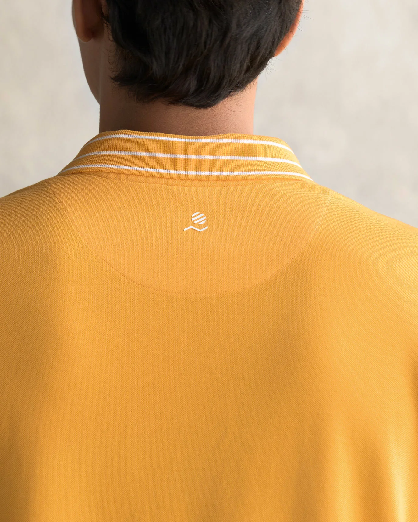 Volley Polo T-Shirt - Ochre - Image 3