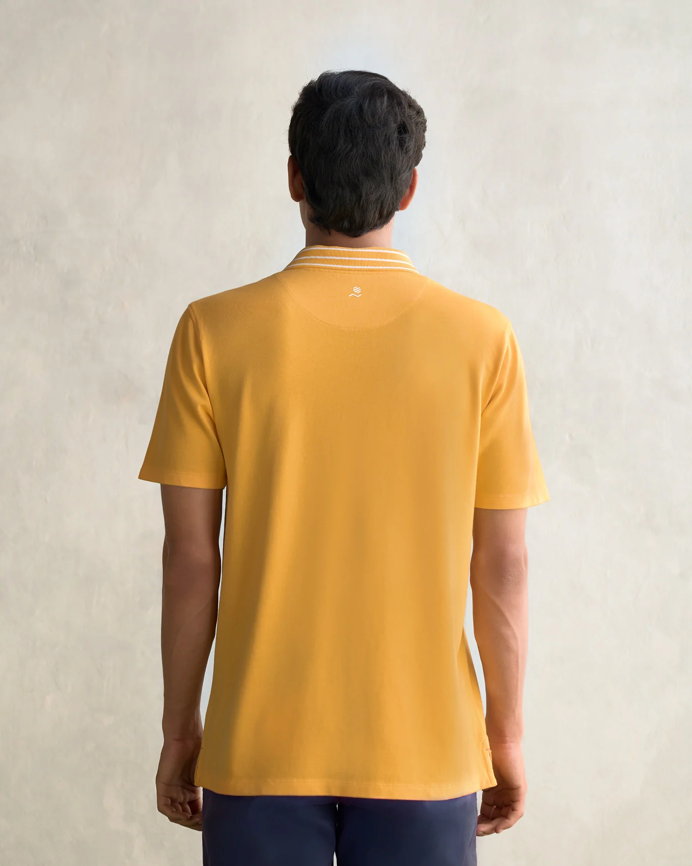 Volley Polo T-Shirt - Ochre - Image 4