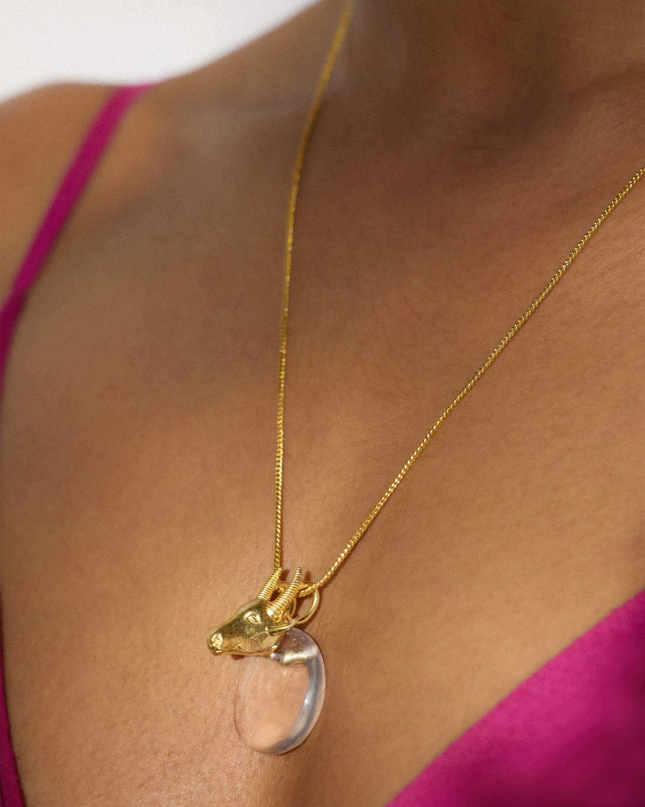 Vrishabh Charm (Taurus) - Gold - Image 2