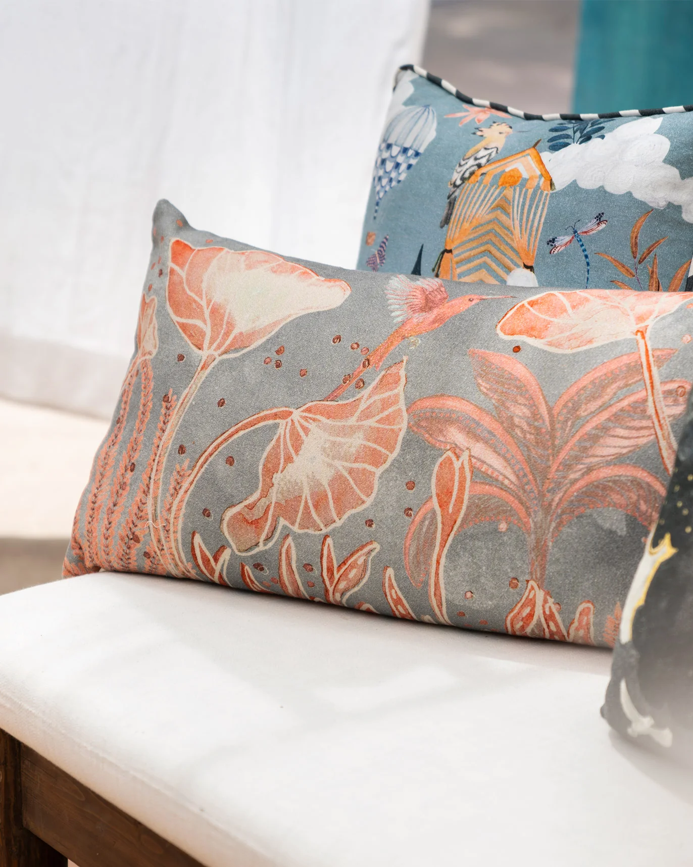 Water Lily Cushion Cover - Image 4