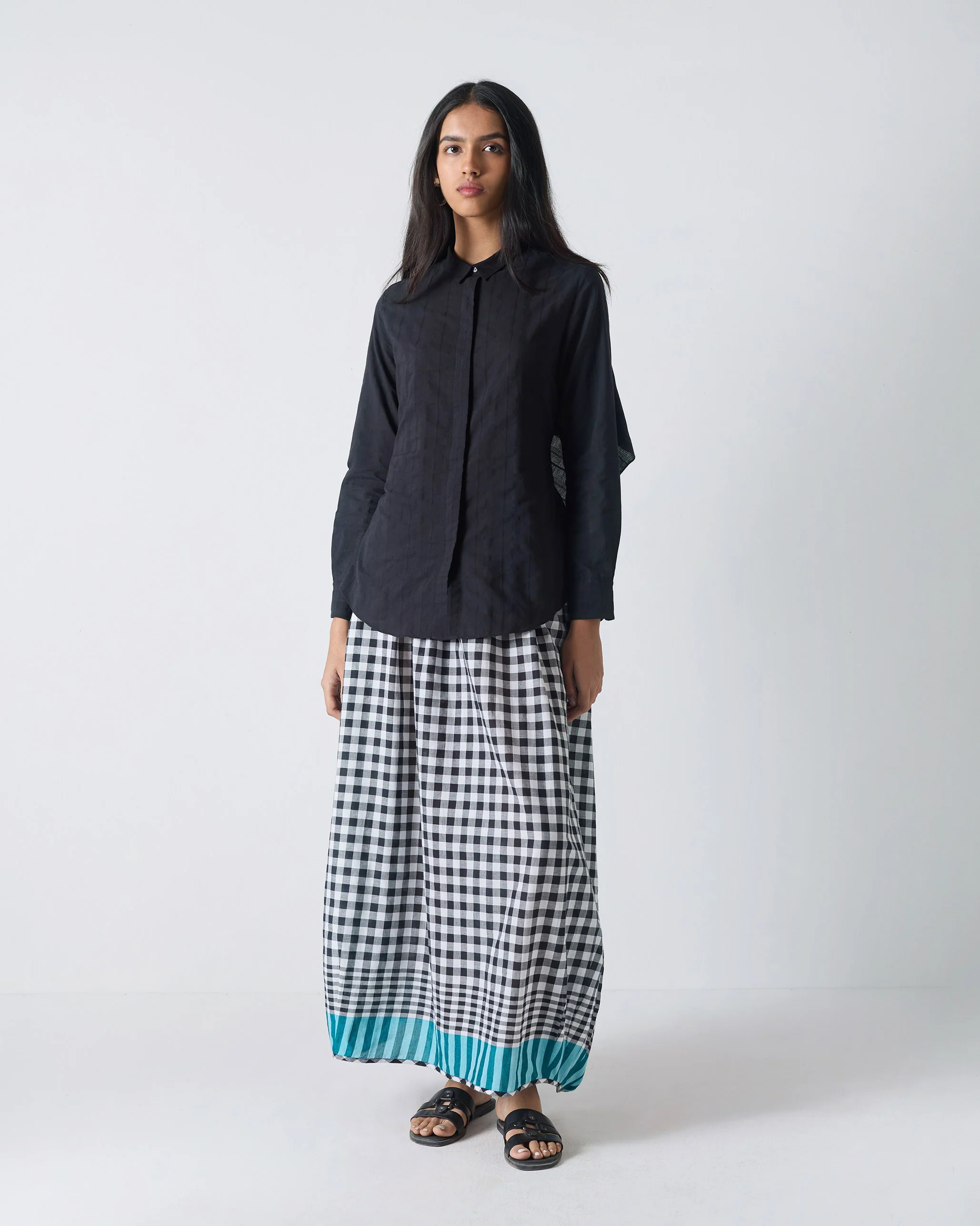 Waterfall Shirt - Black - Image 5