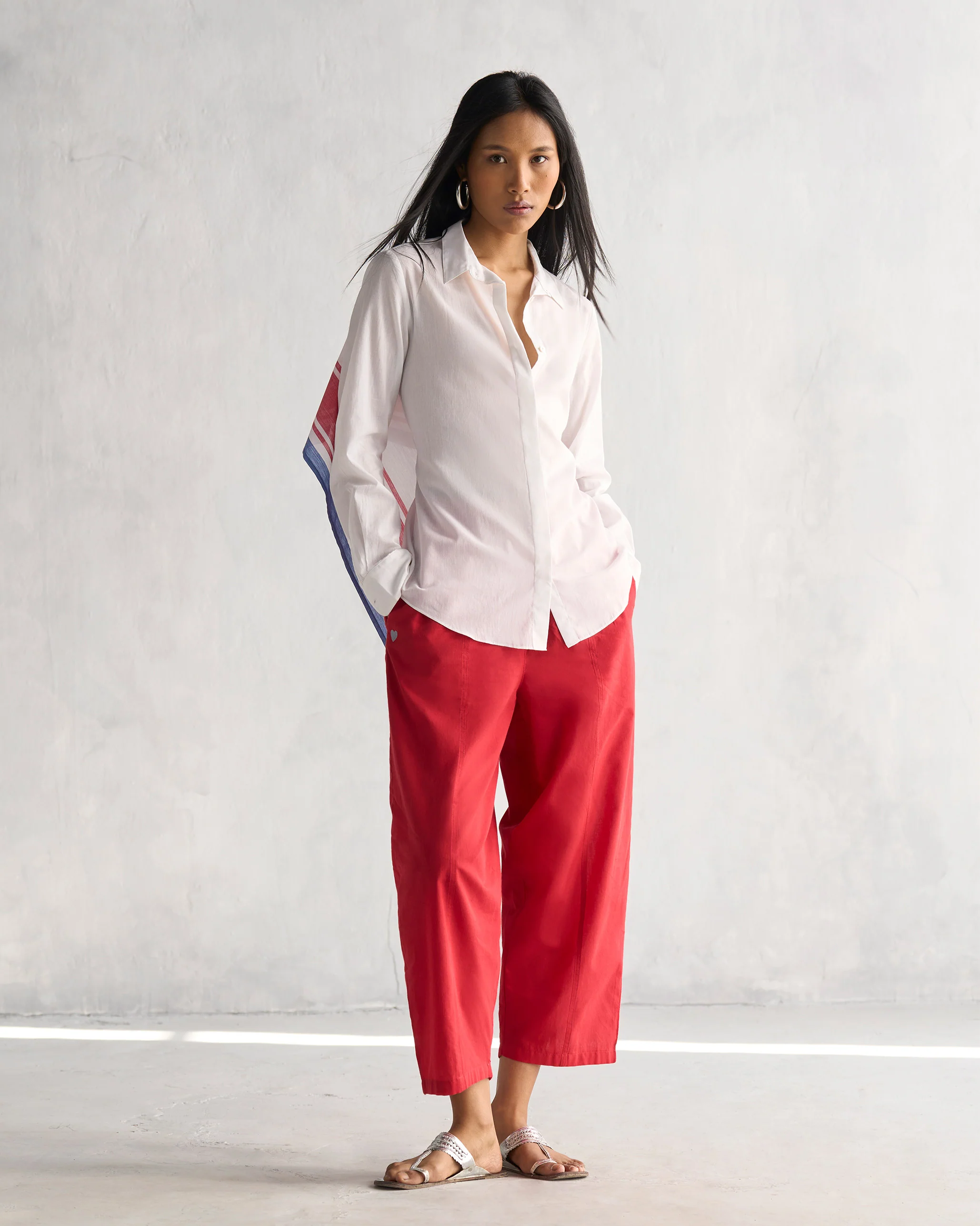 Waterfall Shirt - White - Image 5