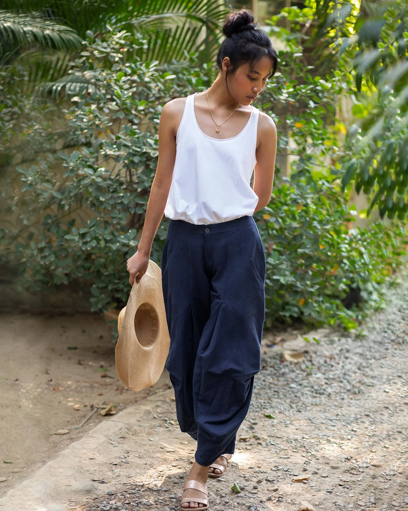 Weekend Trousers - Blue - Image 2