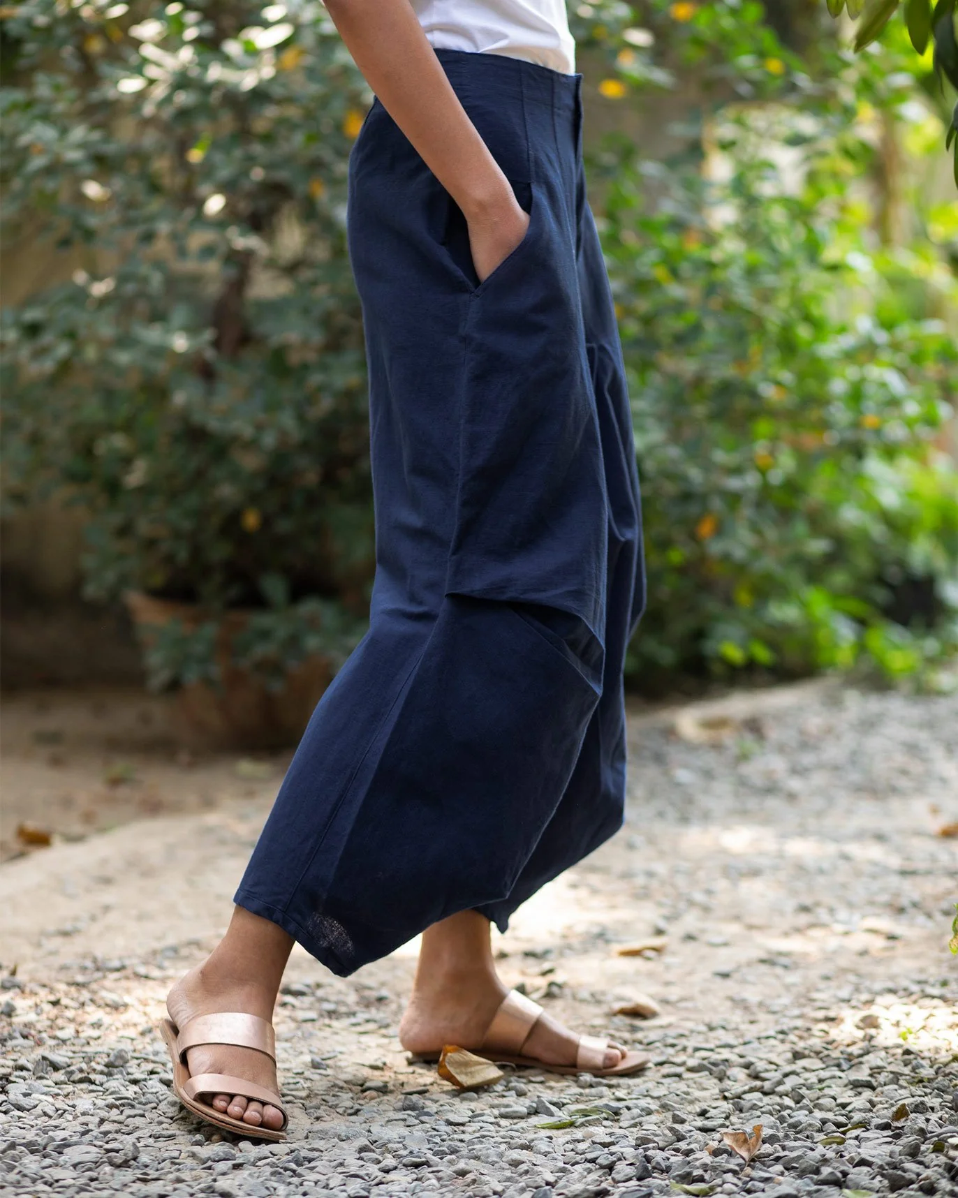 Weekend Trousers - Blue - Image 4