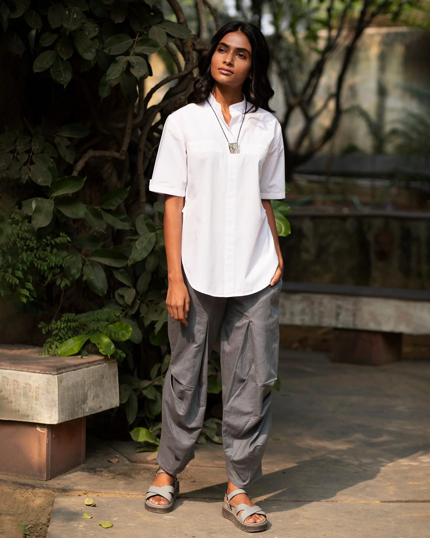 Weekend Trousers - Grey - Image 5