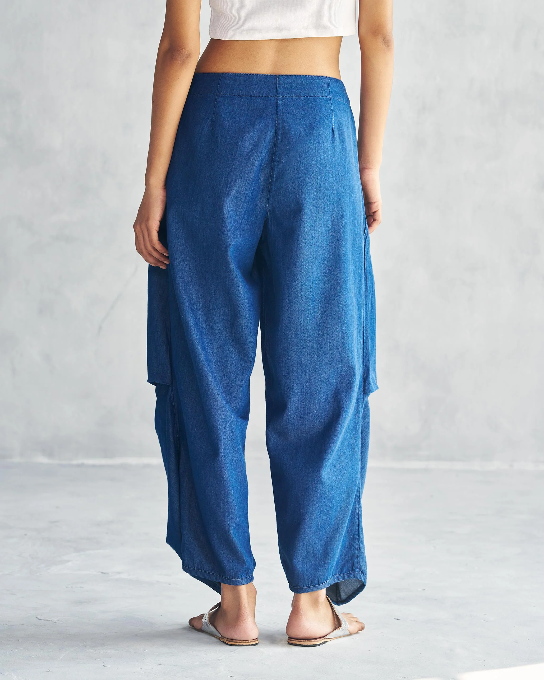 Weekend Trousers - Mid Blue - Image 3
