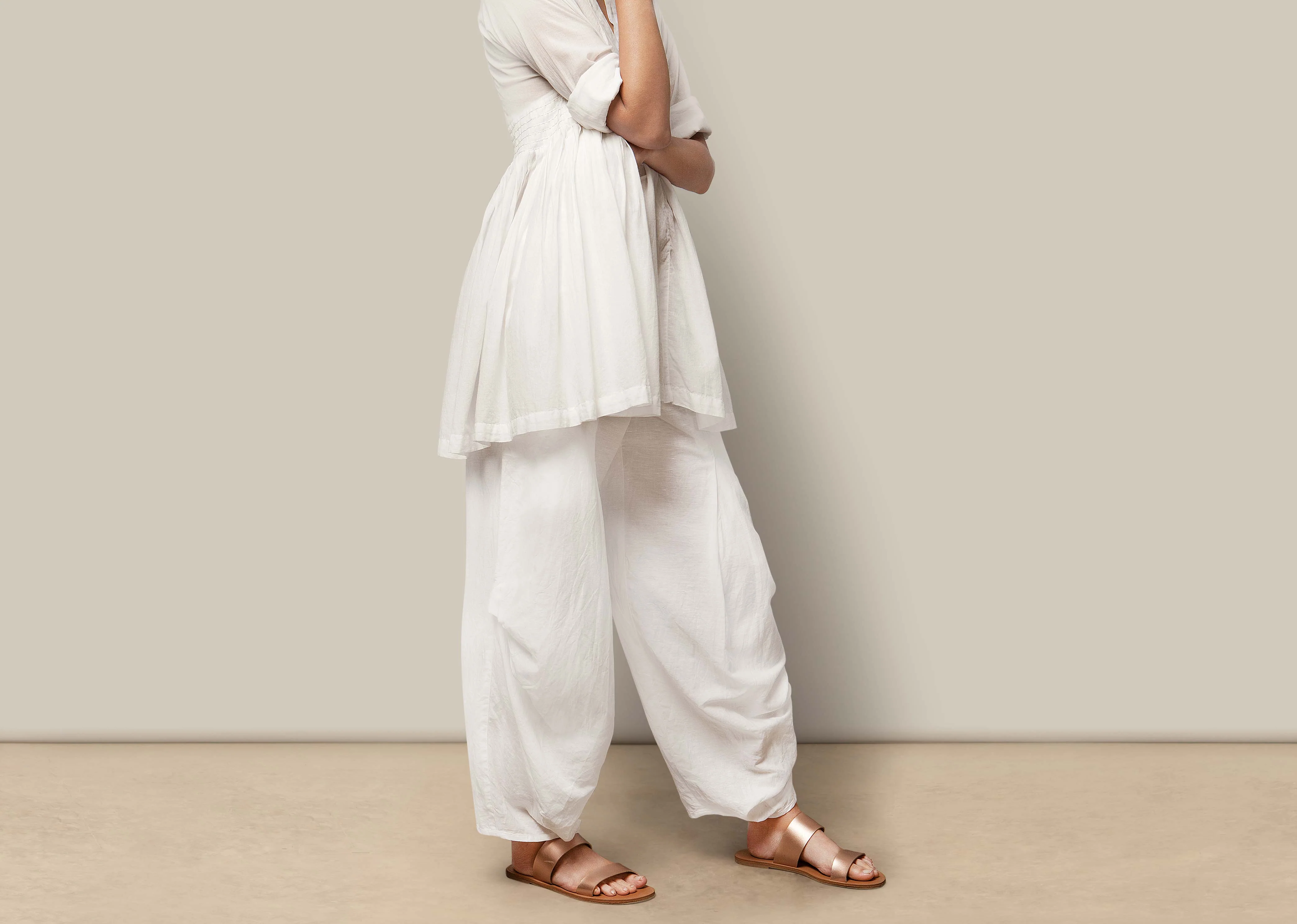 Weekend Trousers - White - Image 3