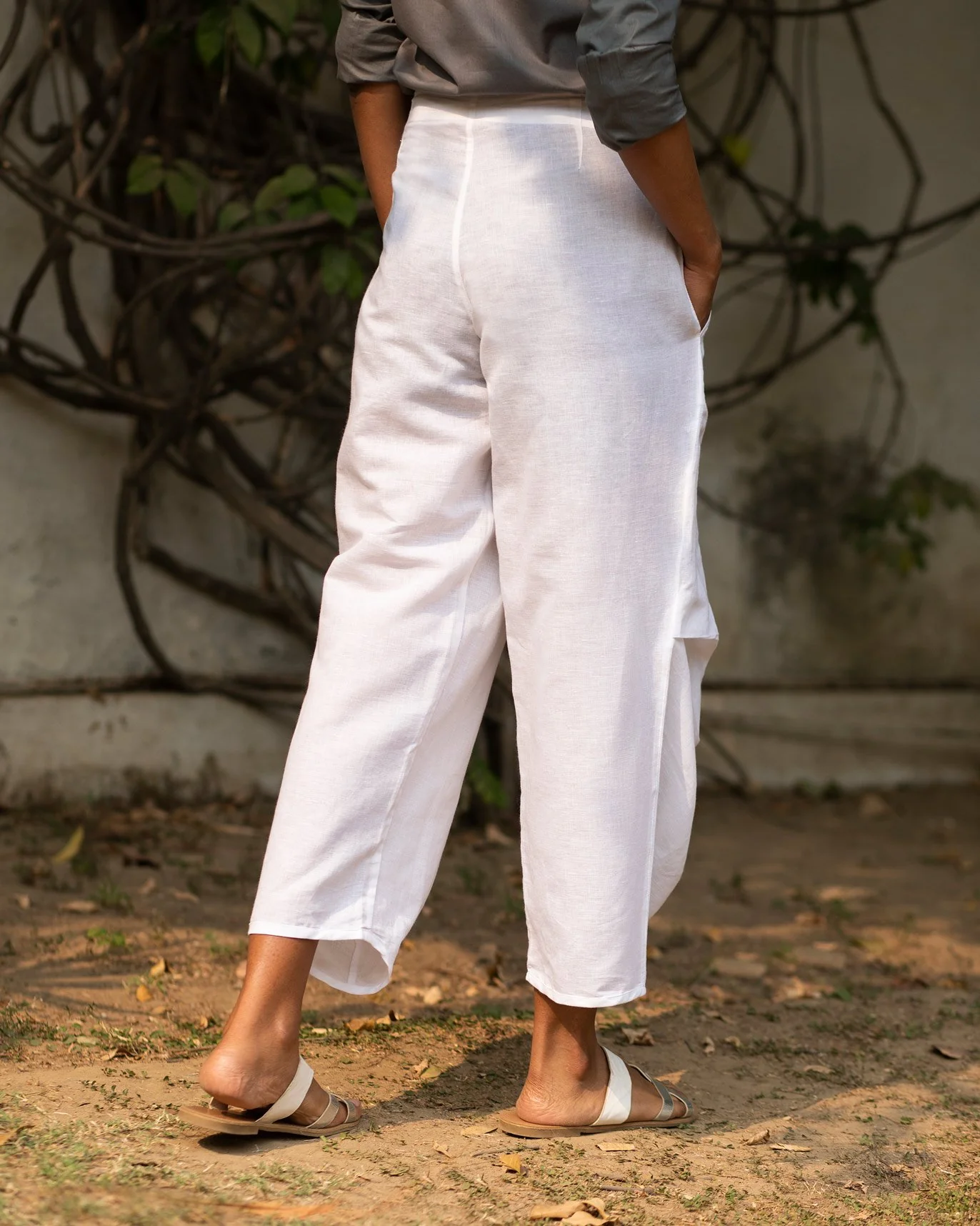 Weekend Trousers - White - Image 2