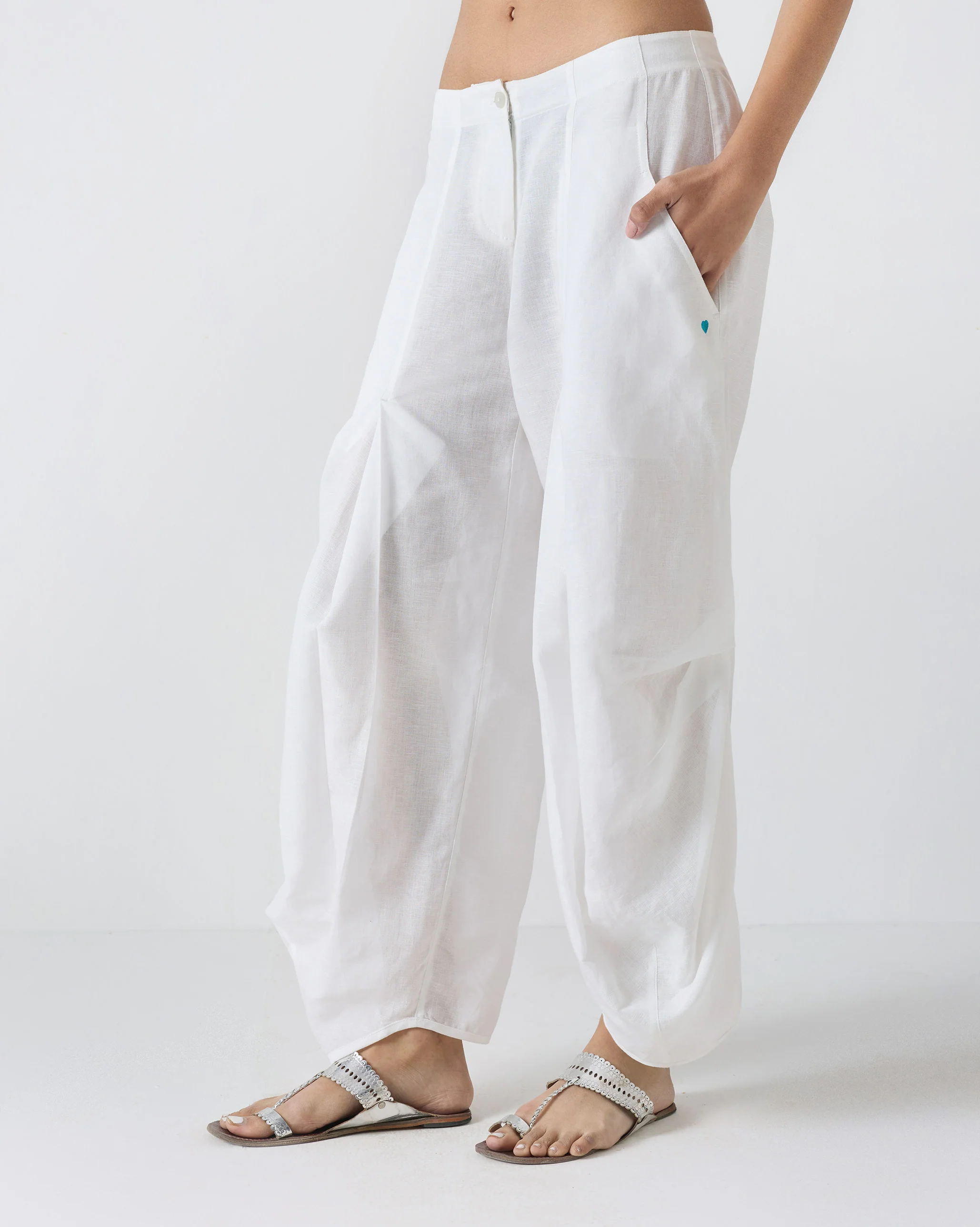 Weekend Trousers - White - Image 2