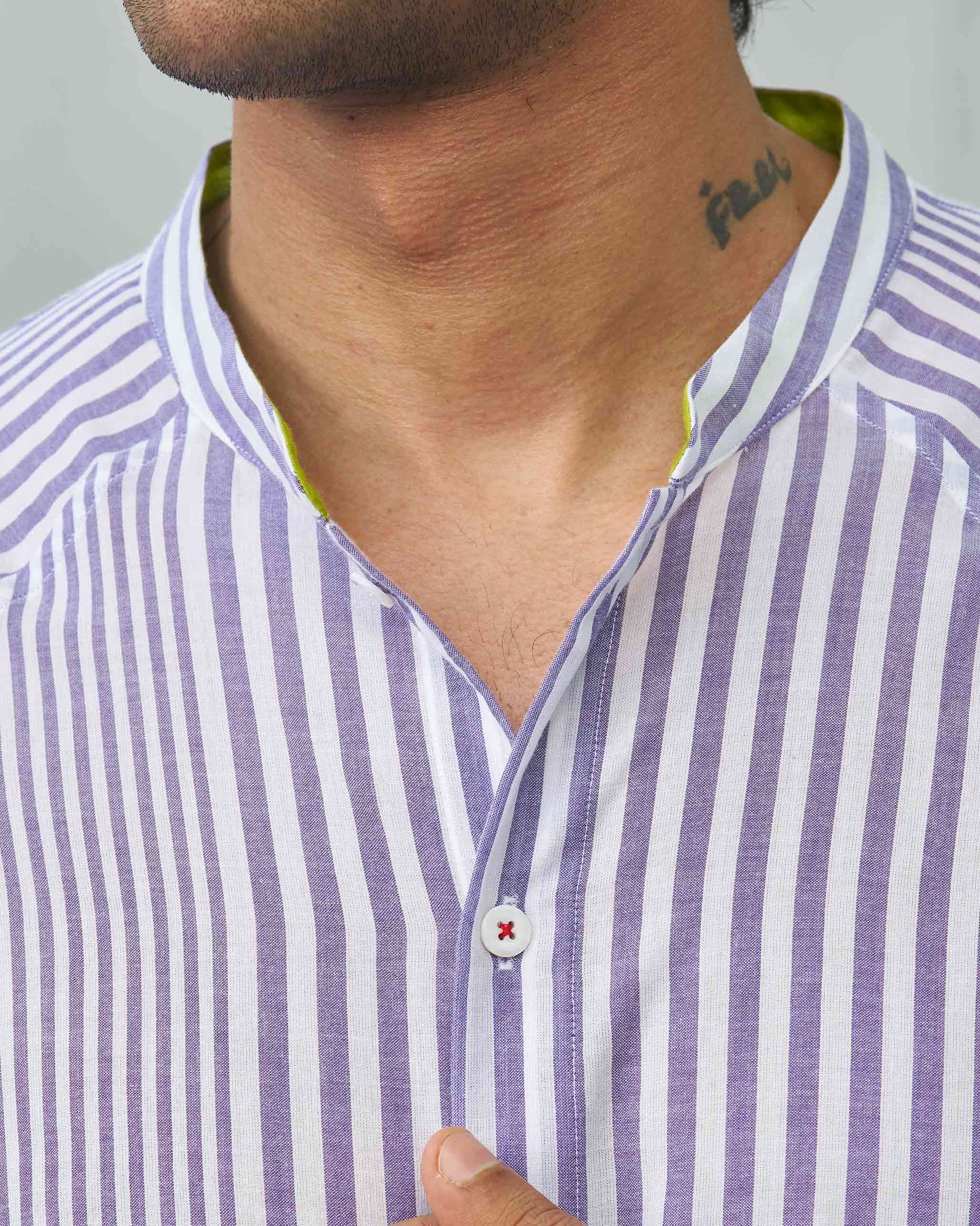 Weekened Getaway Shirt - Purple - Image 2