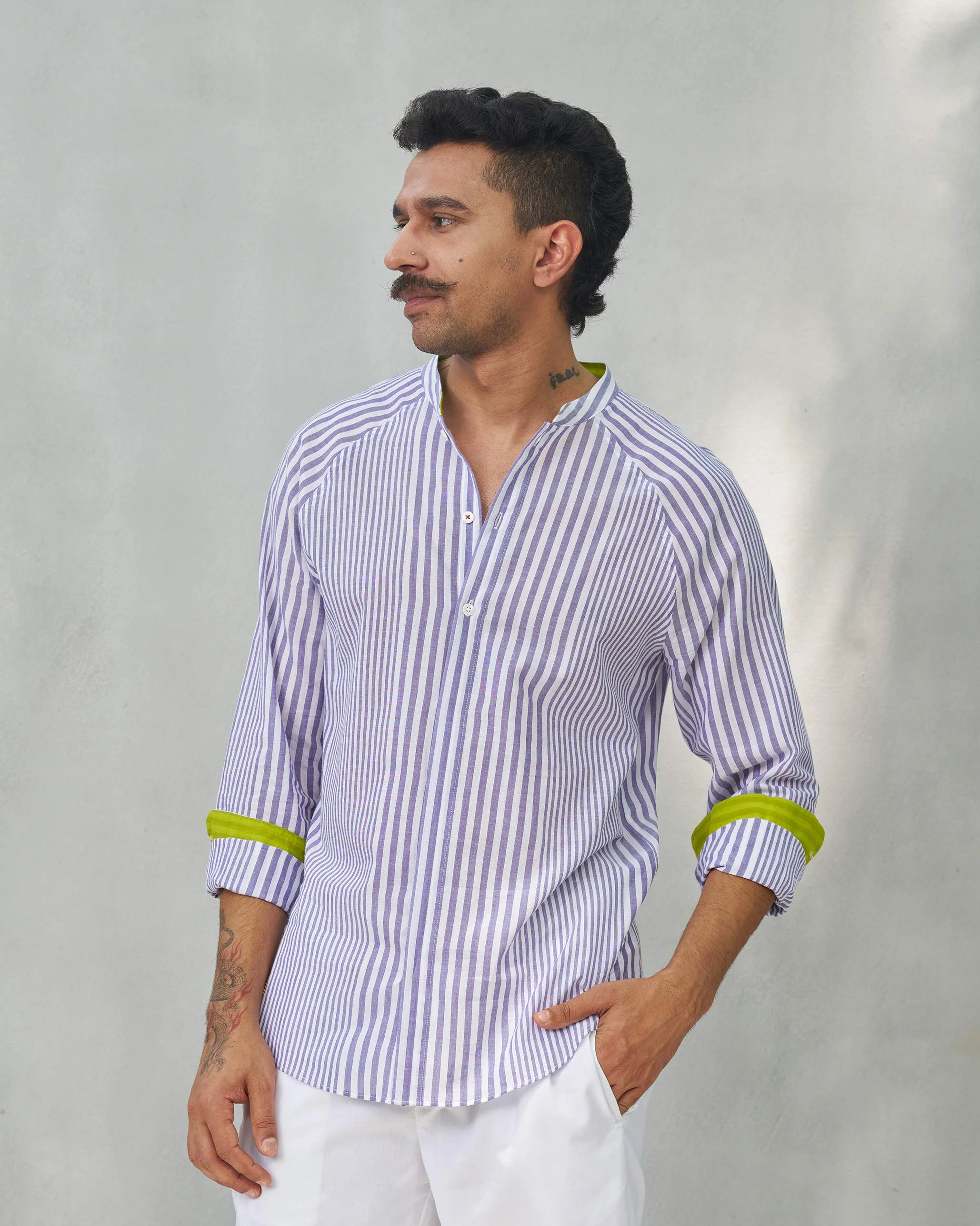 Weekened Getaway Shirt - Purple - Image 4