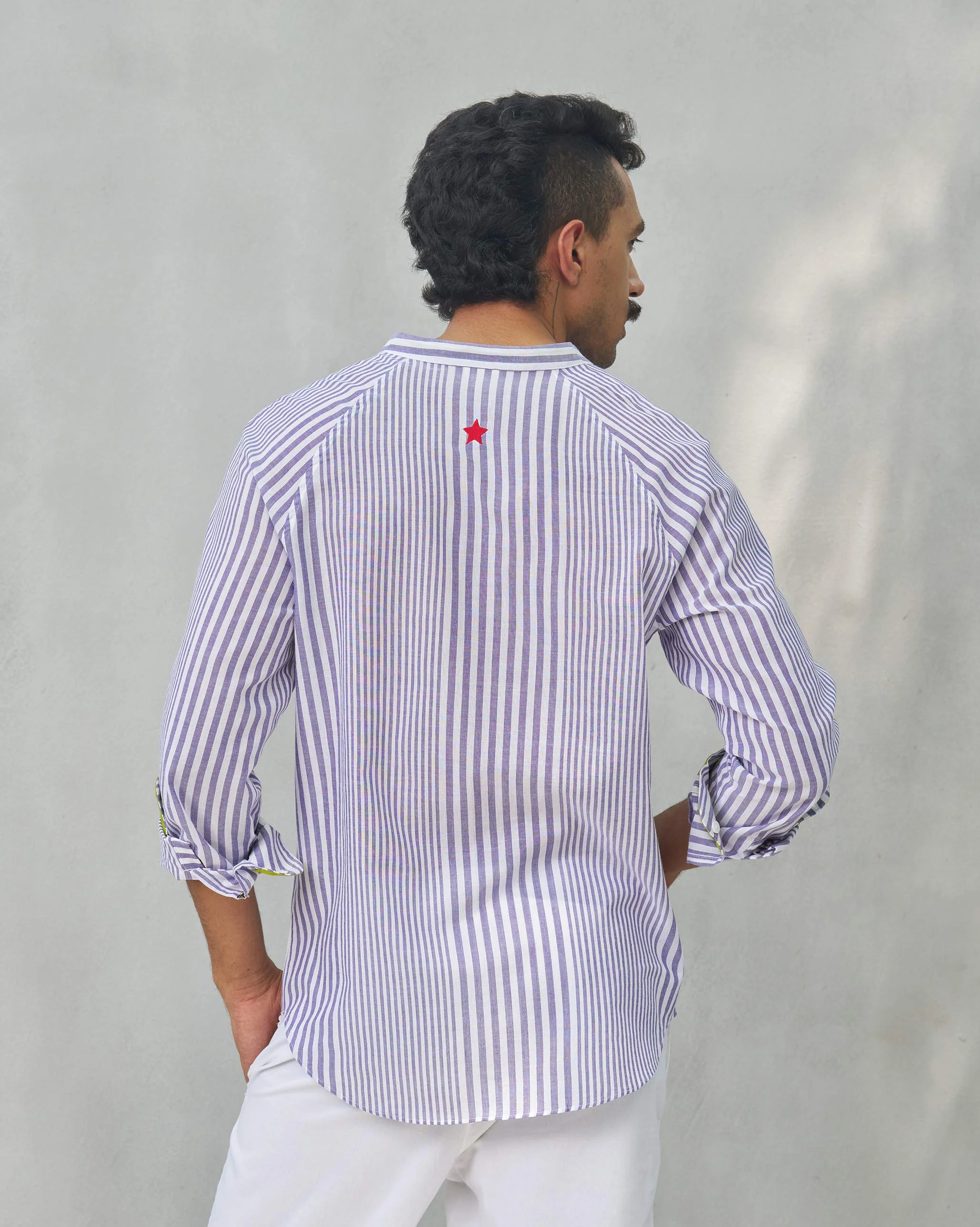 Weekened Getaway Shirt - Purple - Image 5