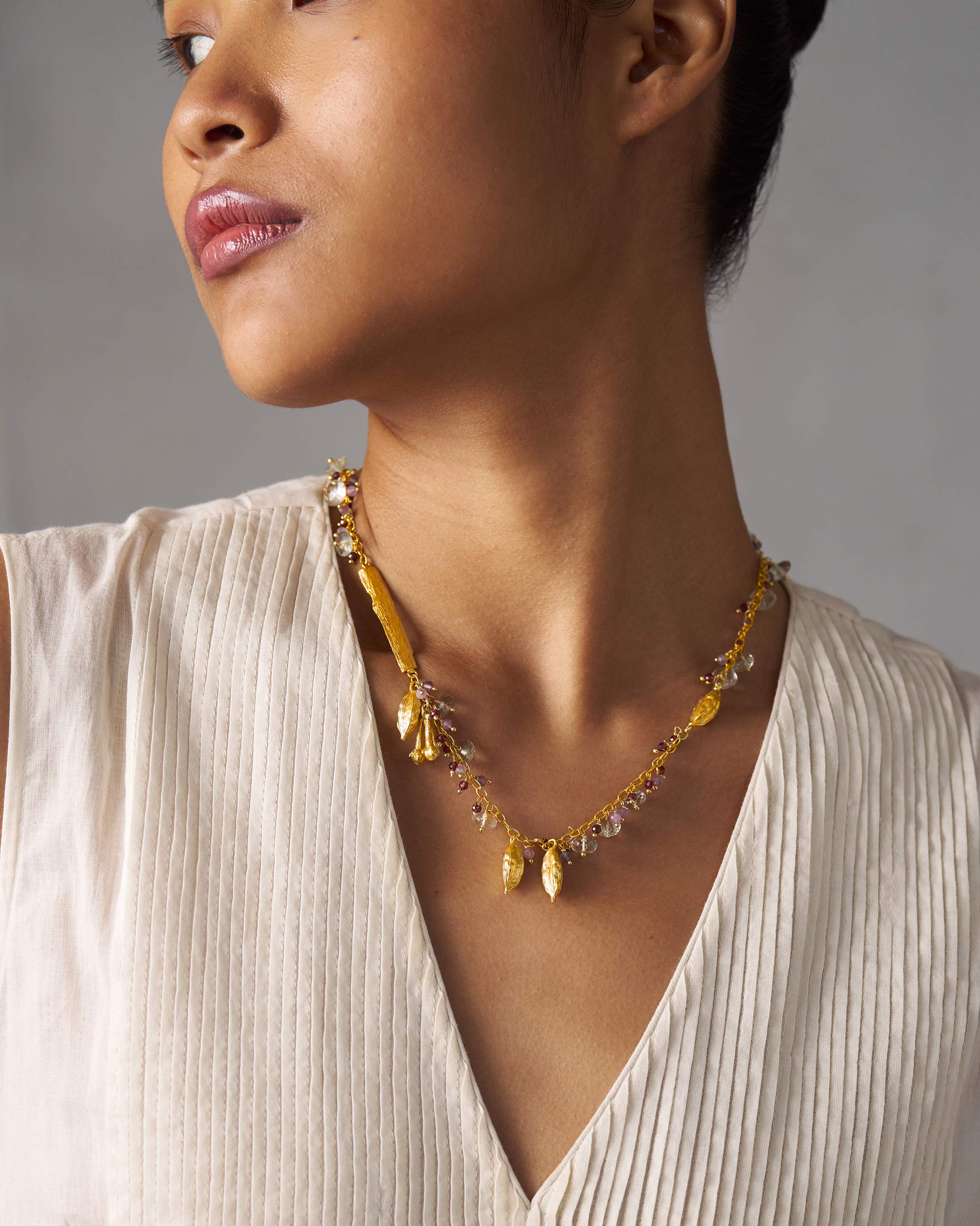 Wild Spice Necklace - Gold - Image 2