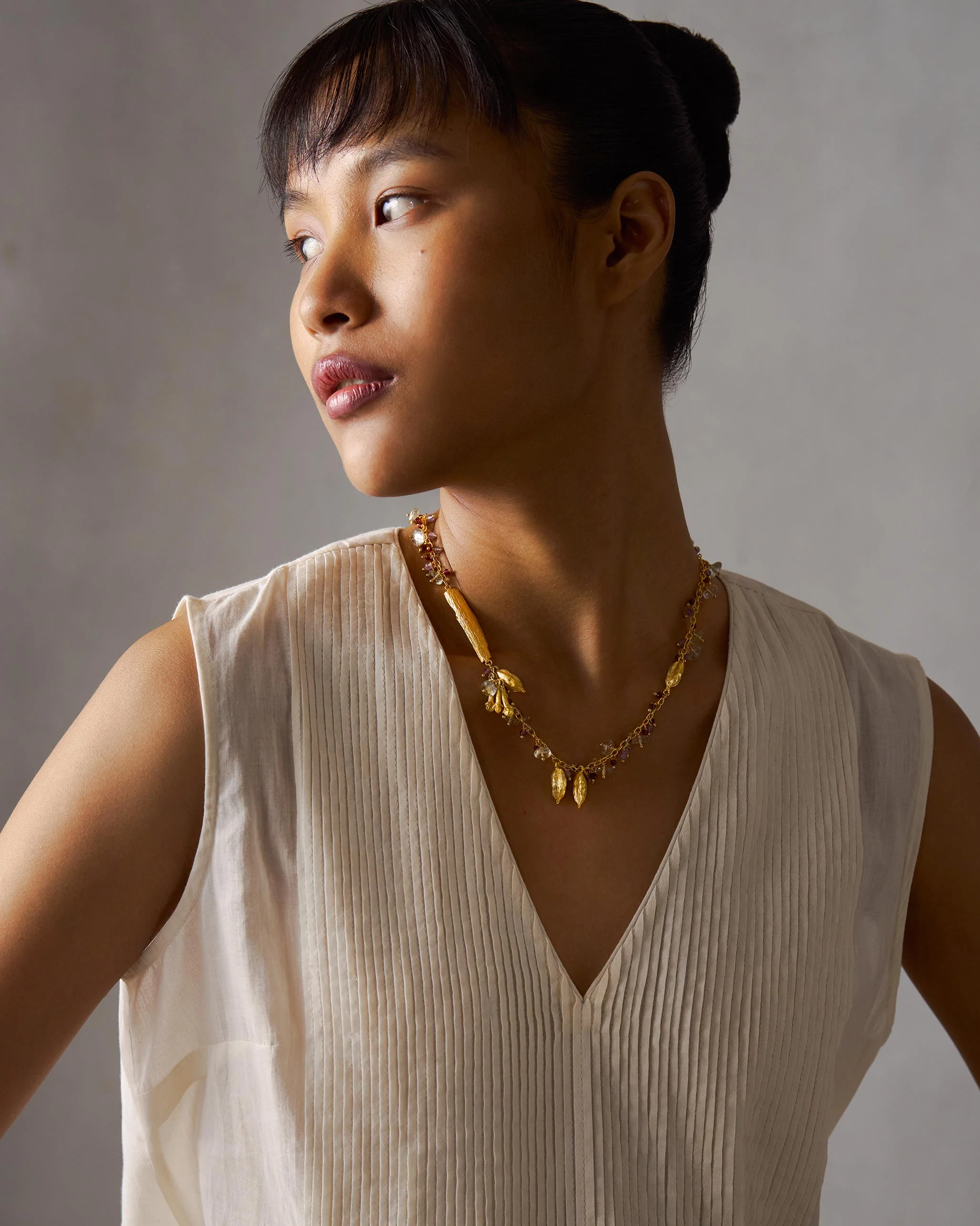 Wild Spice Necklace - Gold - Image 4
