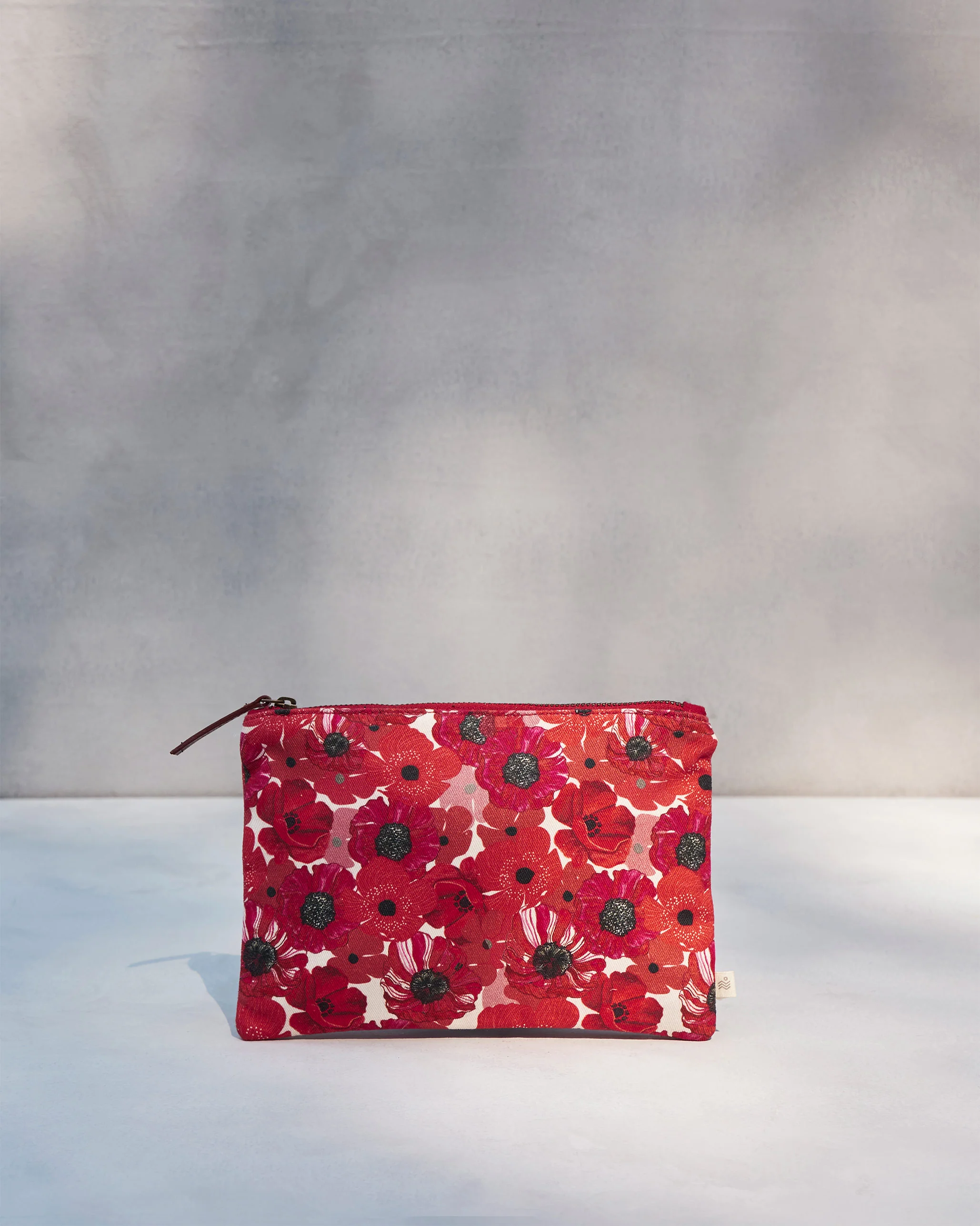 Wildflower Midi Pouch - Red - Image 4