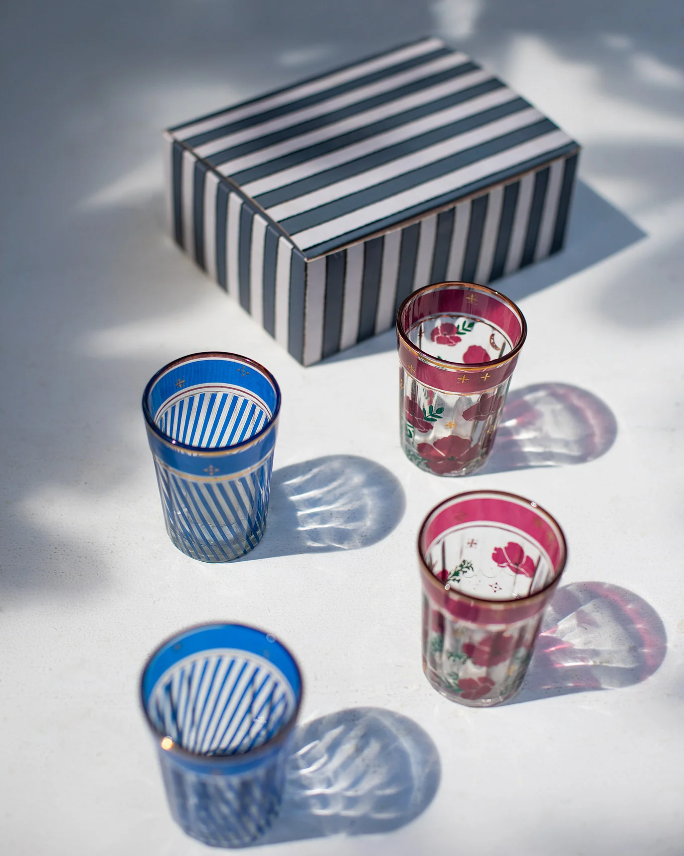 Wonderland Votives and Chai glass (Set of 4) - Image 5