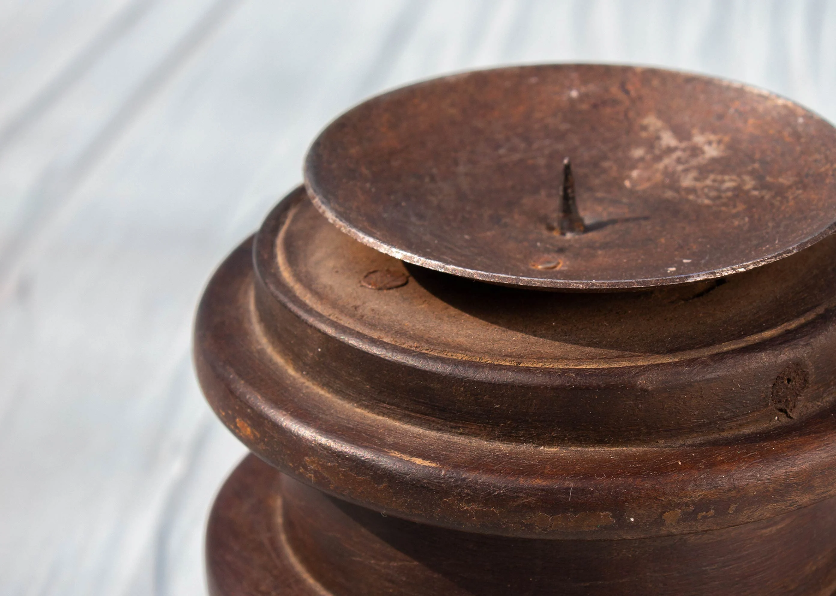 Wood Fire Candle Holders - Small - Image 3