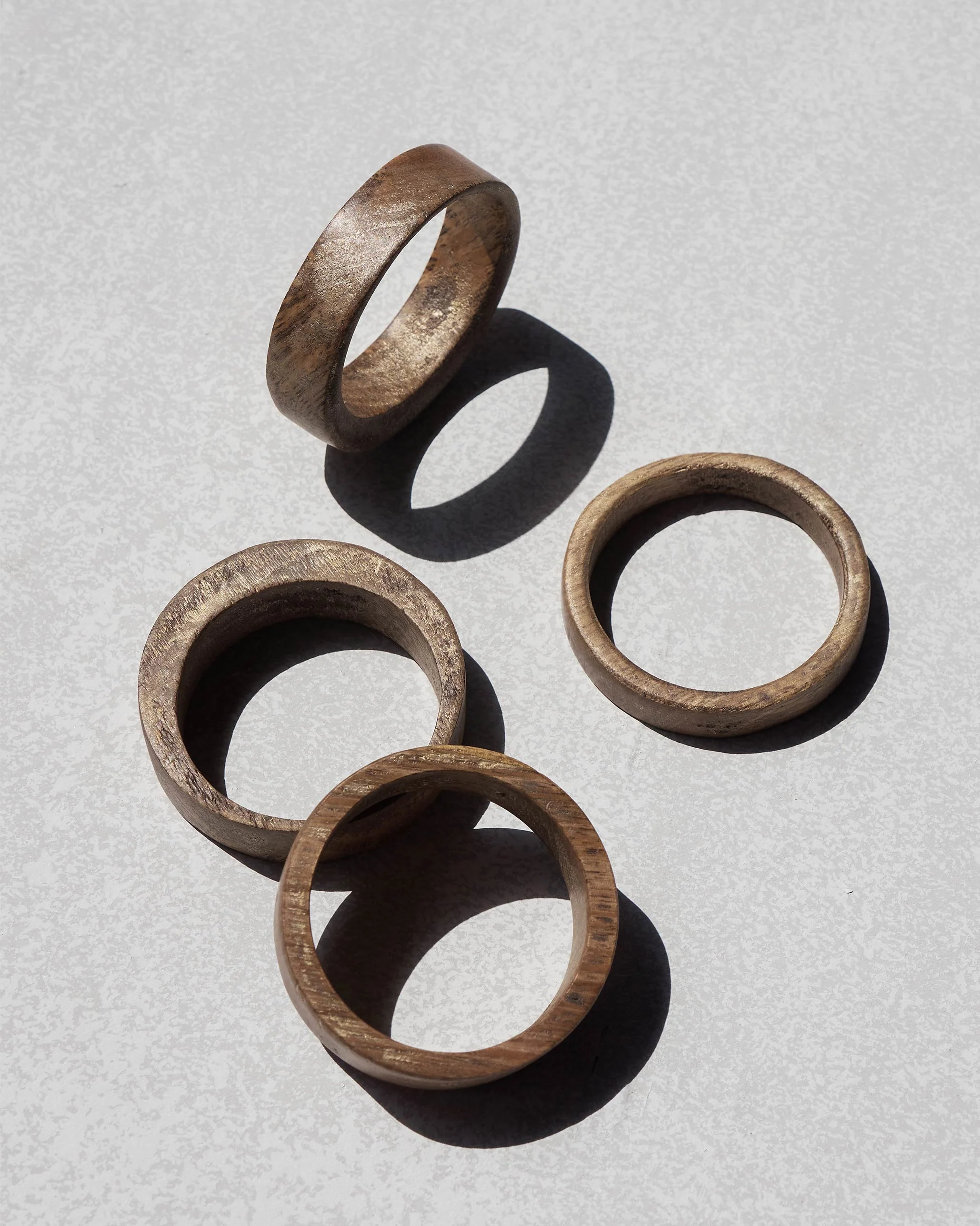 Wooden Bangles - Natural - Image 2