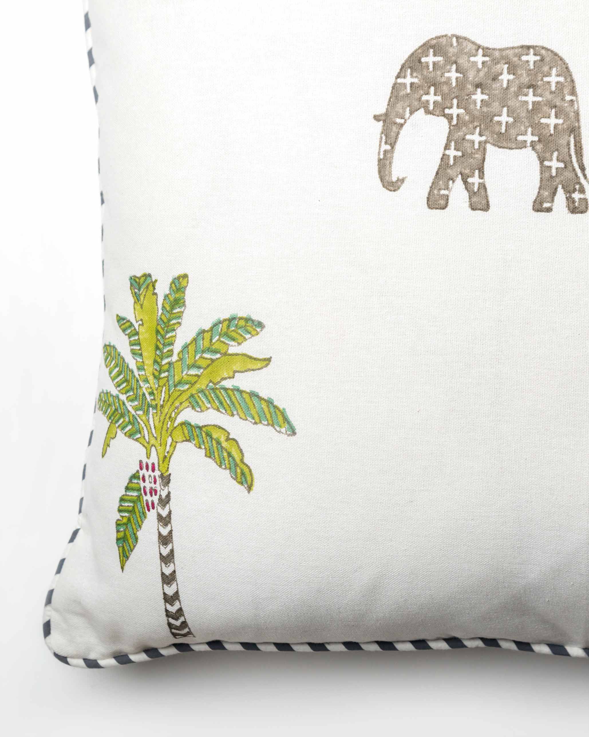 Yala Cushion Cover - Green - Image 4