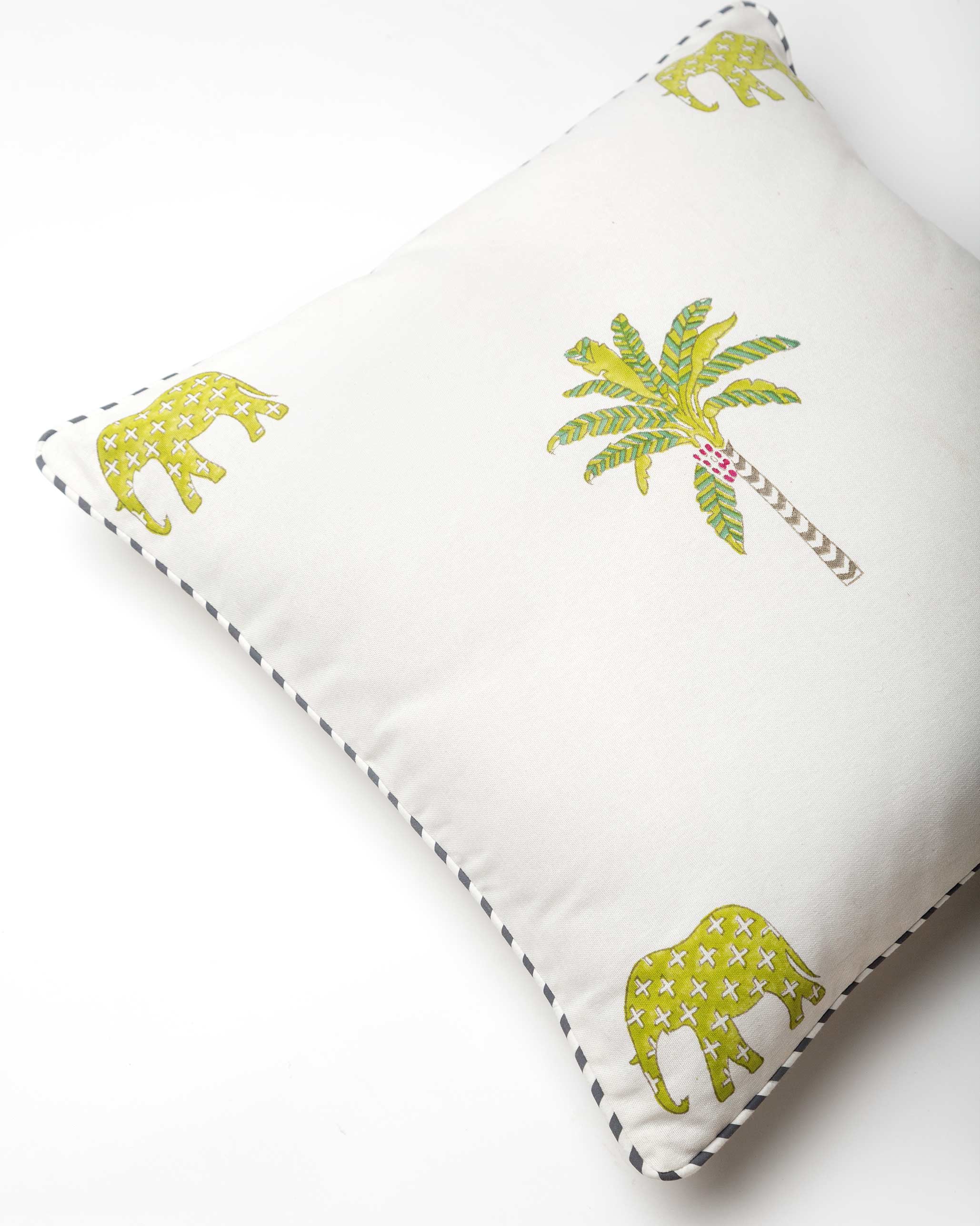 Yala Cushion Cover - Yellow - Image 2