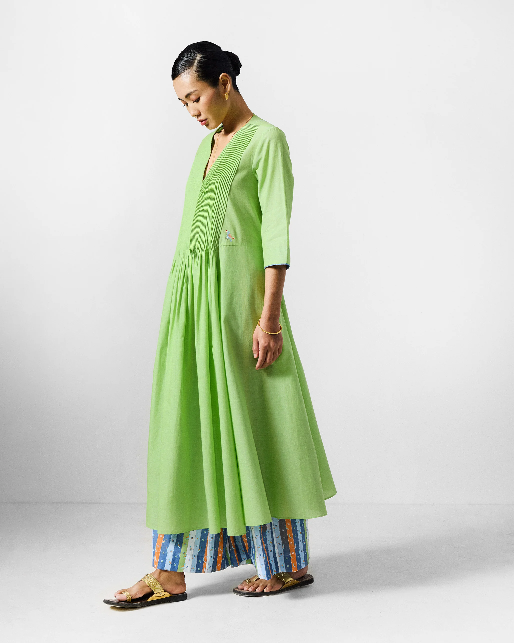 Yara Kurta - Light Green - Image 2