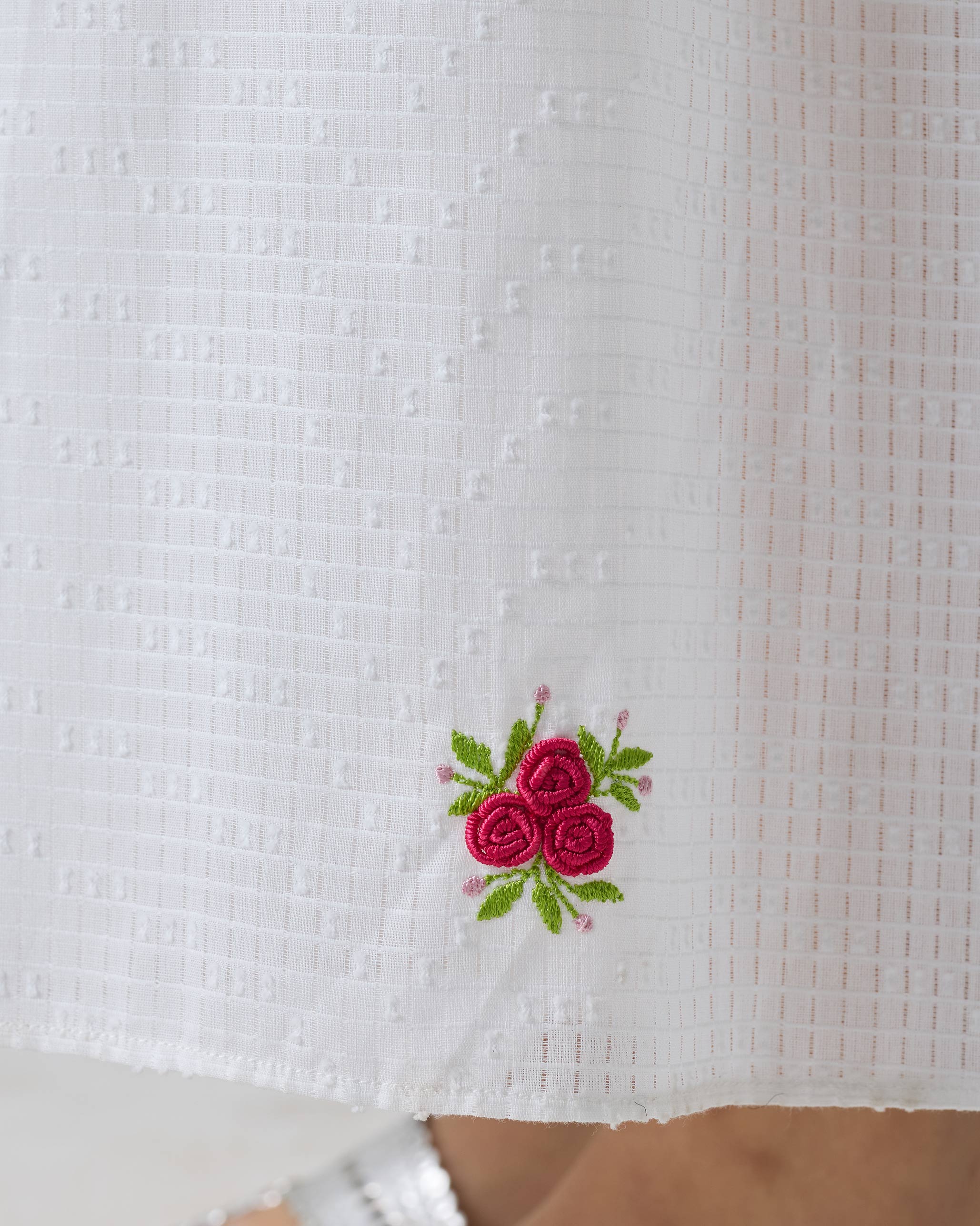 Yoi Hem Pants - White - Image 2