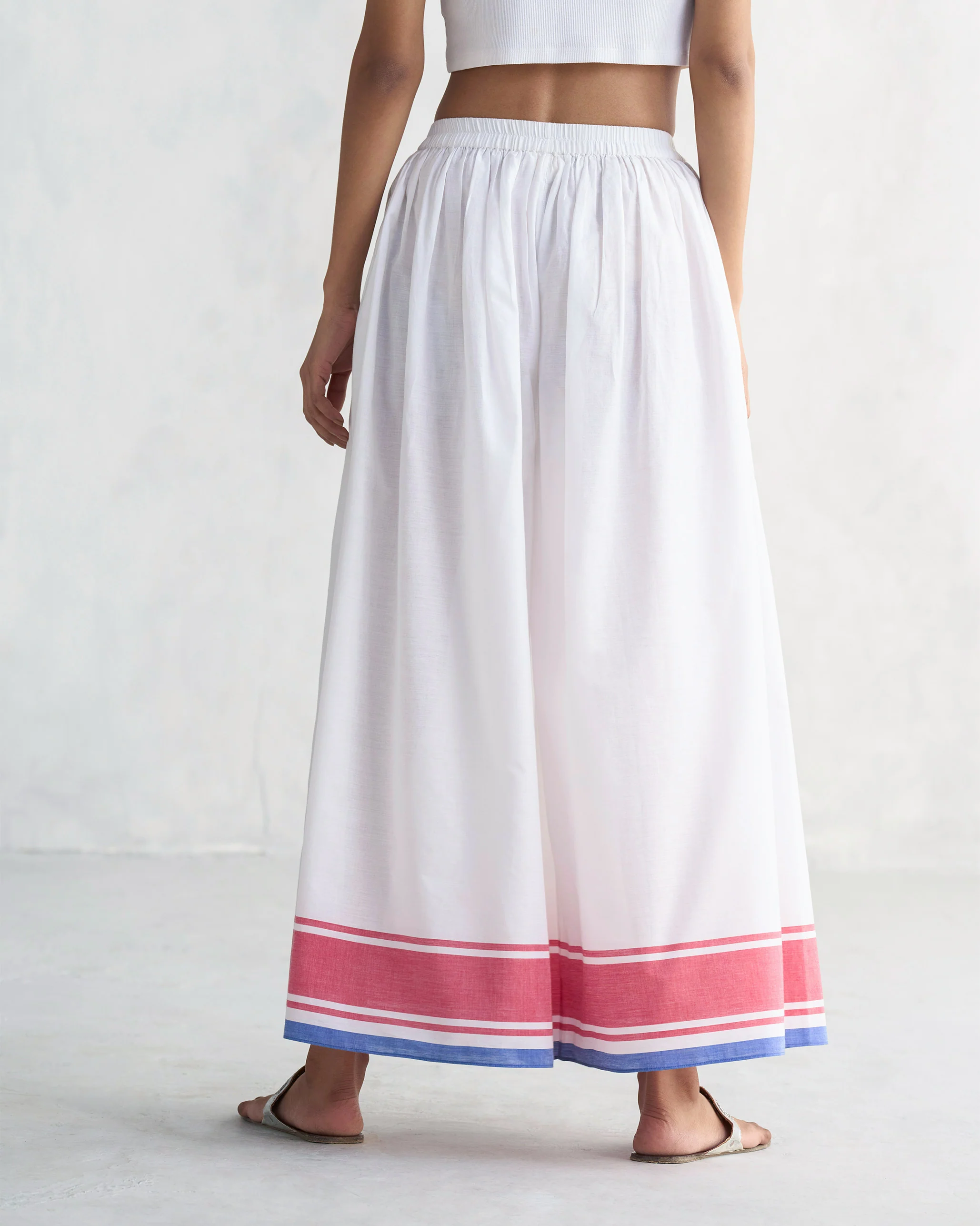 Yoi Hem Pants - White - Image 3