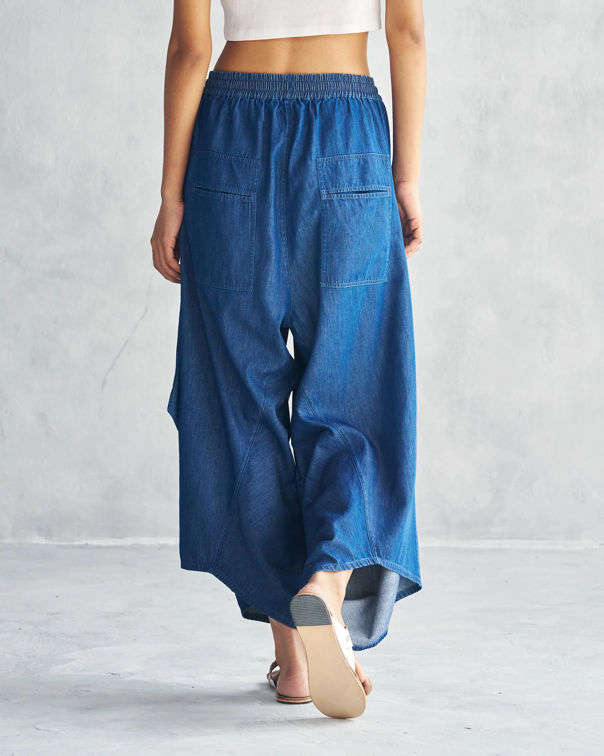 Yoka Trousers - Blue - Image 4