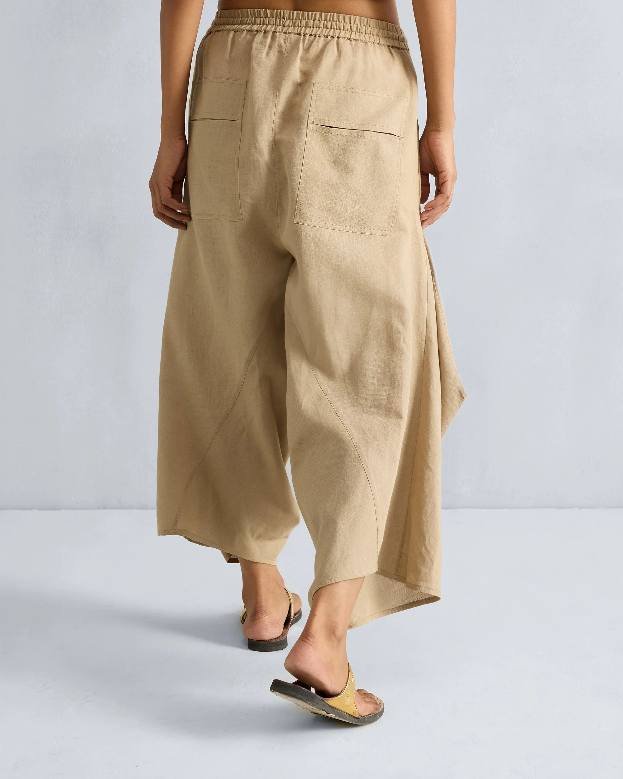 Yoka Trousers - Beige - Image 4